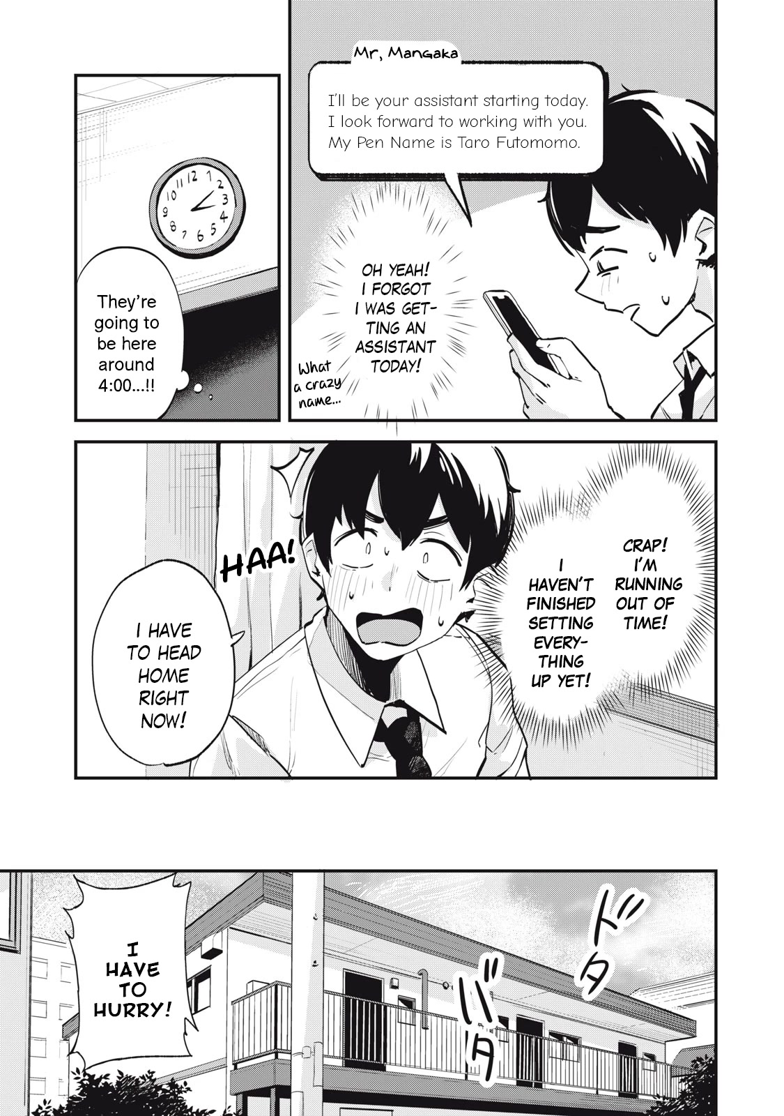 Gal Assistant Chapter 1 page 13 - Chapter 1: Seriously, a mangaka!?