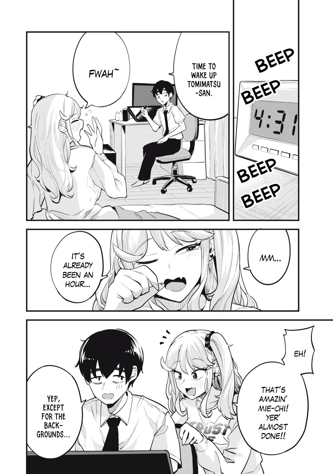 Gal Assistant Chapter 10 page 10 - Chapter 10: Let's sleep together!