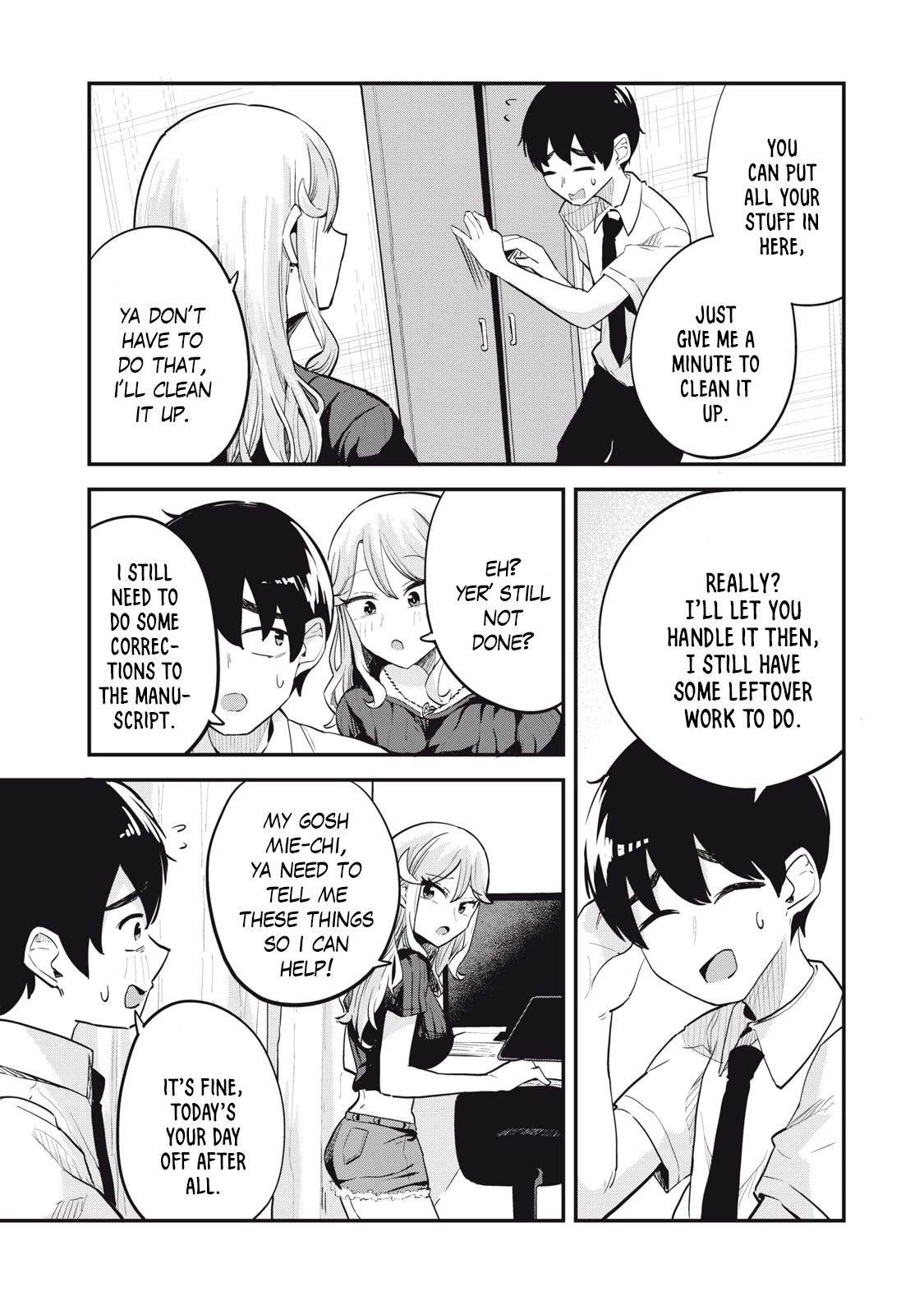 Gal Assistant Chapter 11 page 7 - Chapter 11: Aren't ya overreactin?