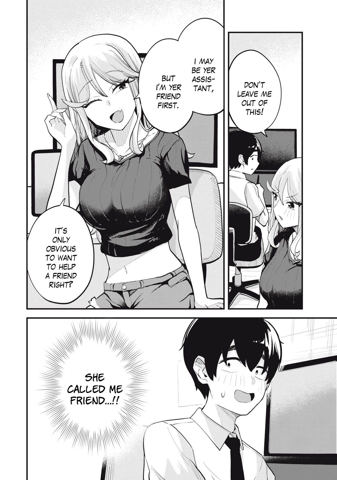 Gal Assistant Chapter 11 page 8 - Chapter 11: Aren't ya overreactin?
