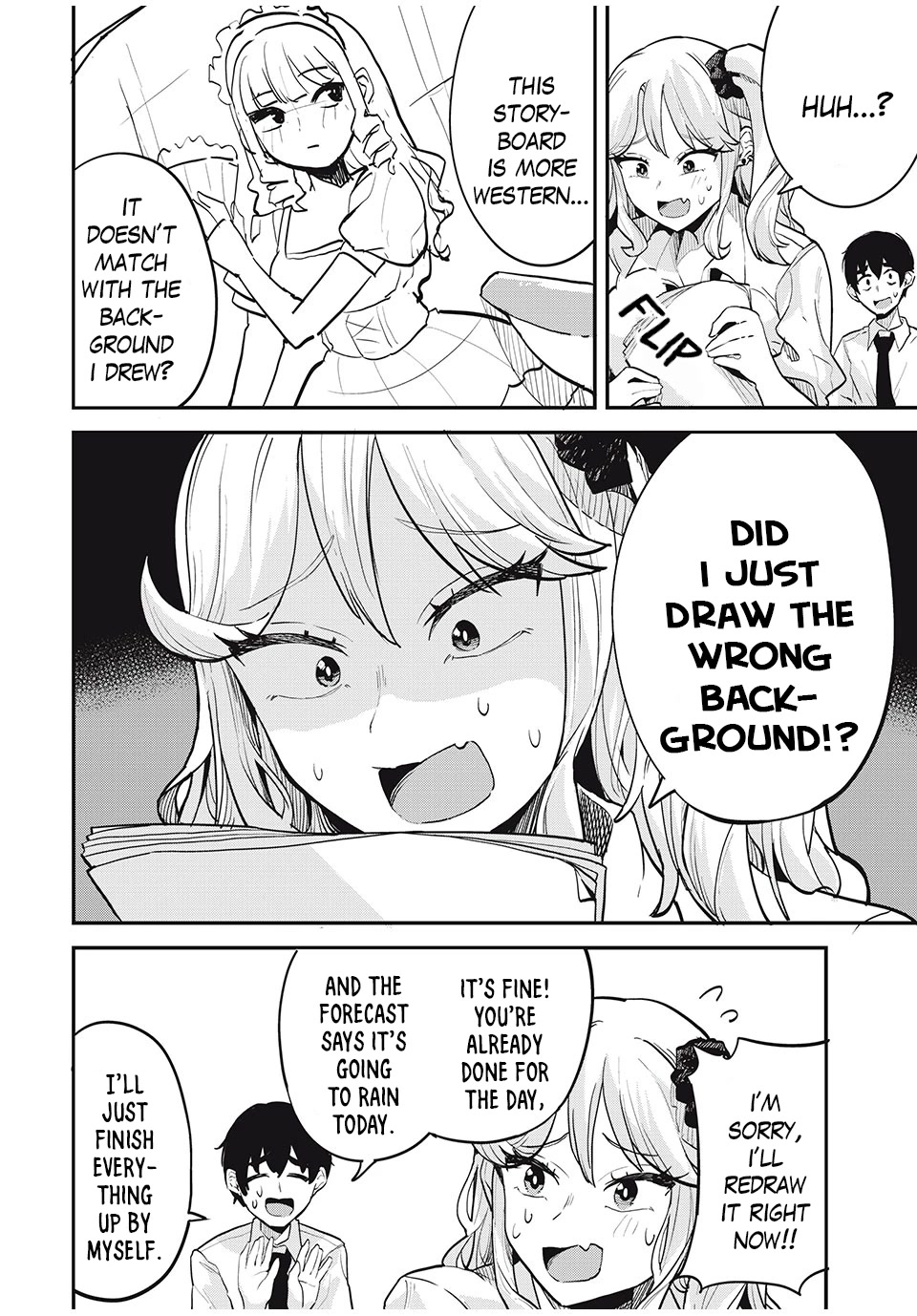 Gal Assistant Chapter 13 page 8 - Chapter 13: It's my mistake!