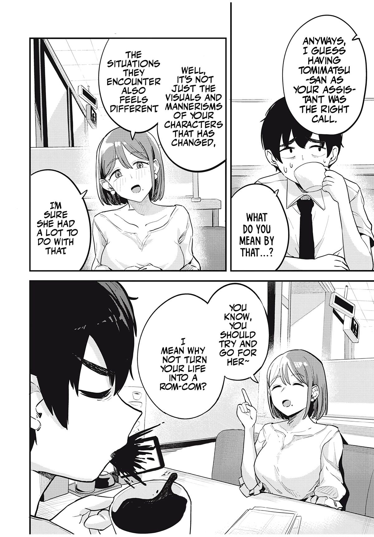 Gal Assistant Chapter 15 page 4 - Chapter 15: Awkward meeting