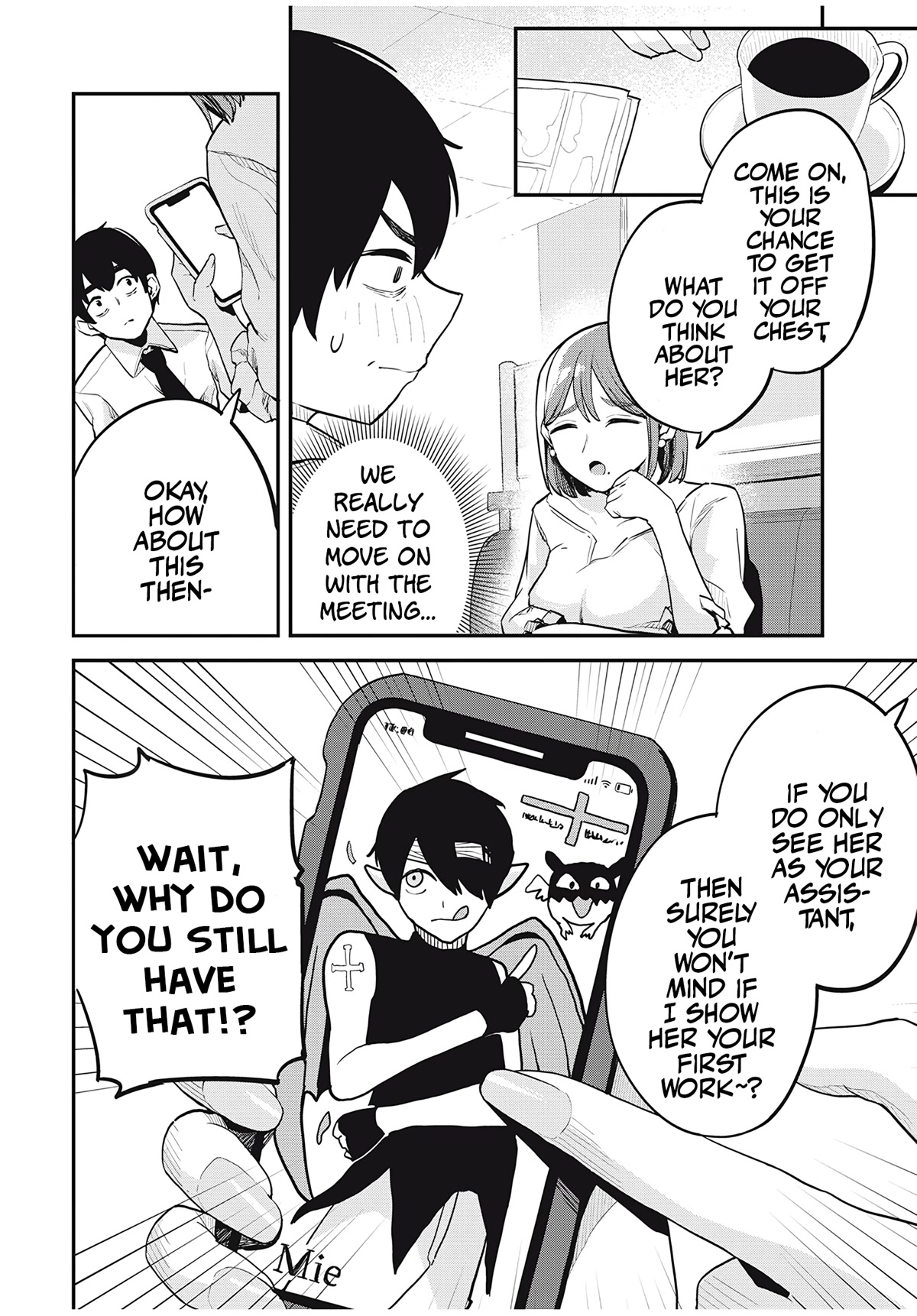 Gal Assistant Chapter 15 page 8 - Chapter 15: Awkward meeting