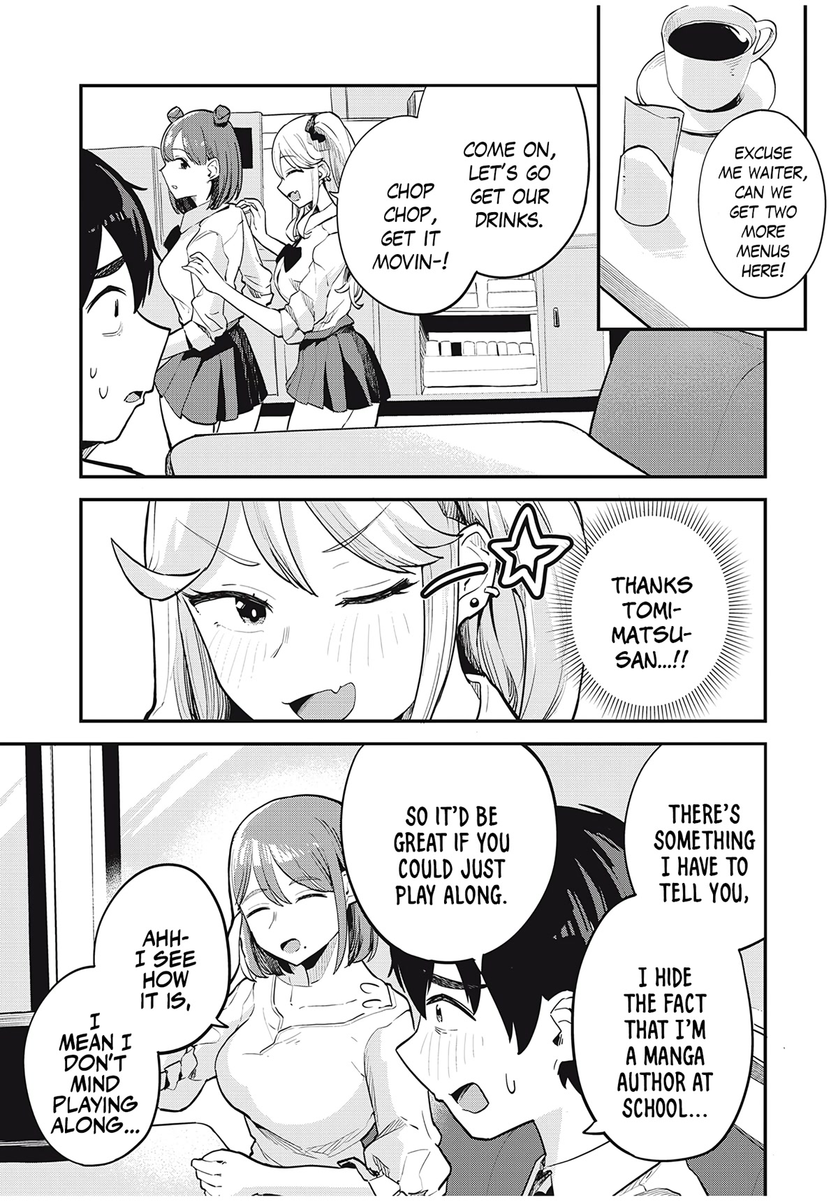 Gal Assistant Chapter 16 page 3 - Chapter 16: Too much info?