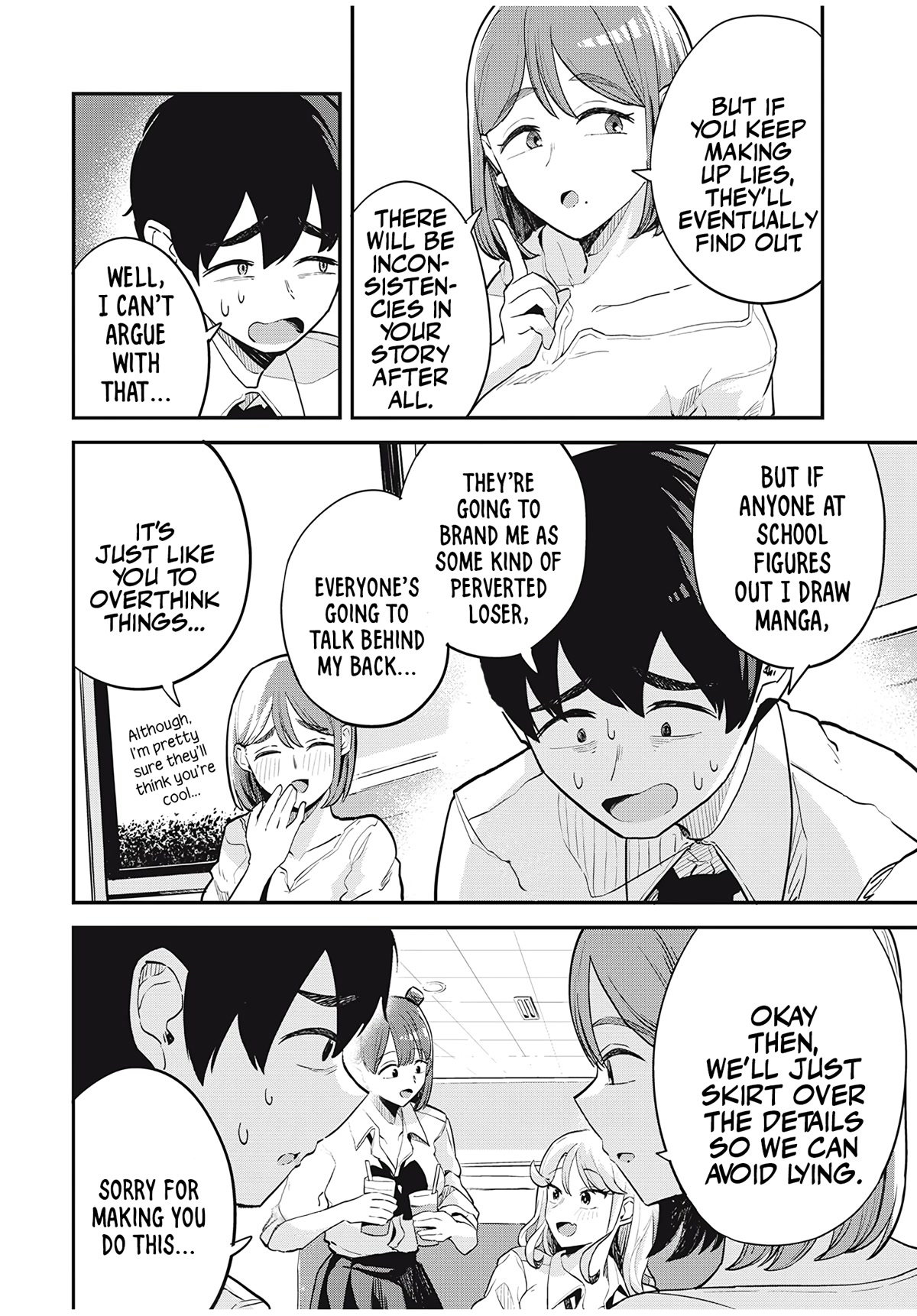Gal Assistant Chapter 16 page 4 - Chapter 16: Too much info?