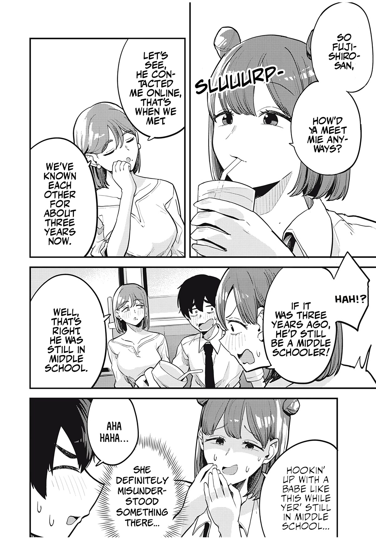 Gal Assistant Chapter 16 page 6 - Chapter 16: Too much info?