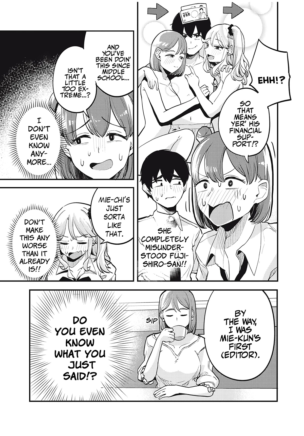 Gal Assistant Chapter 16 page 9 - Chapter 16: Too much info?
