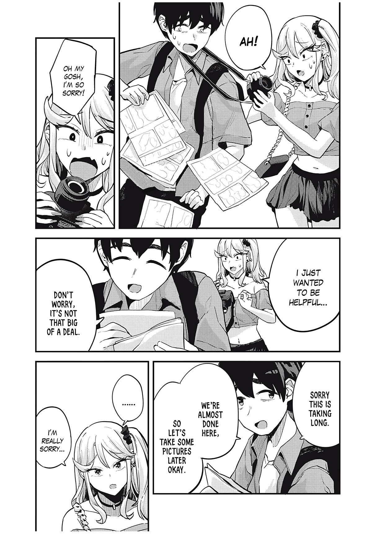 Gal Assistant Chapter 18 page 13 - Chapter 18: Am I weighin' ya down...?