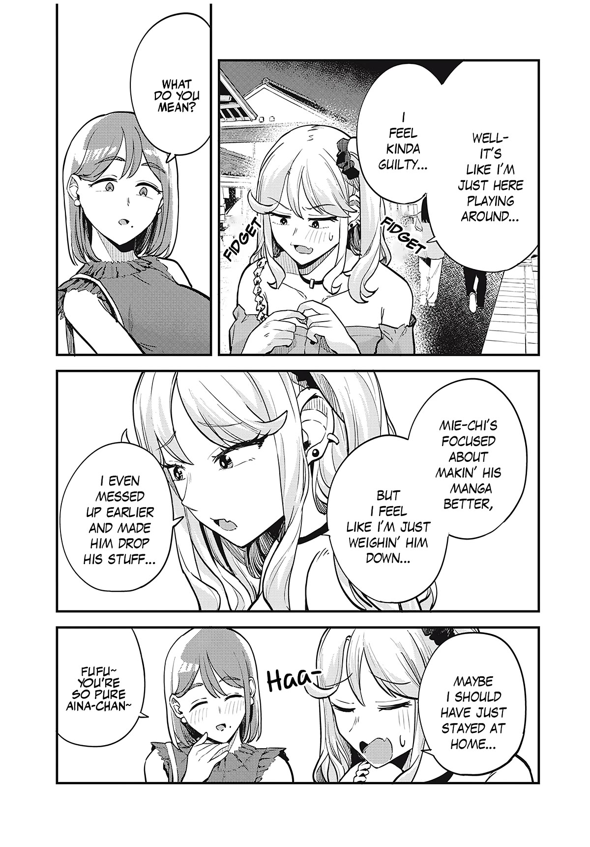 Gal Assistant Chapter 18 page 15 - Chapter 18: Am I weighin' ya down...?