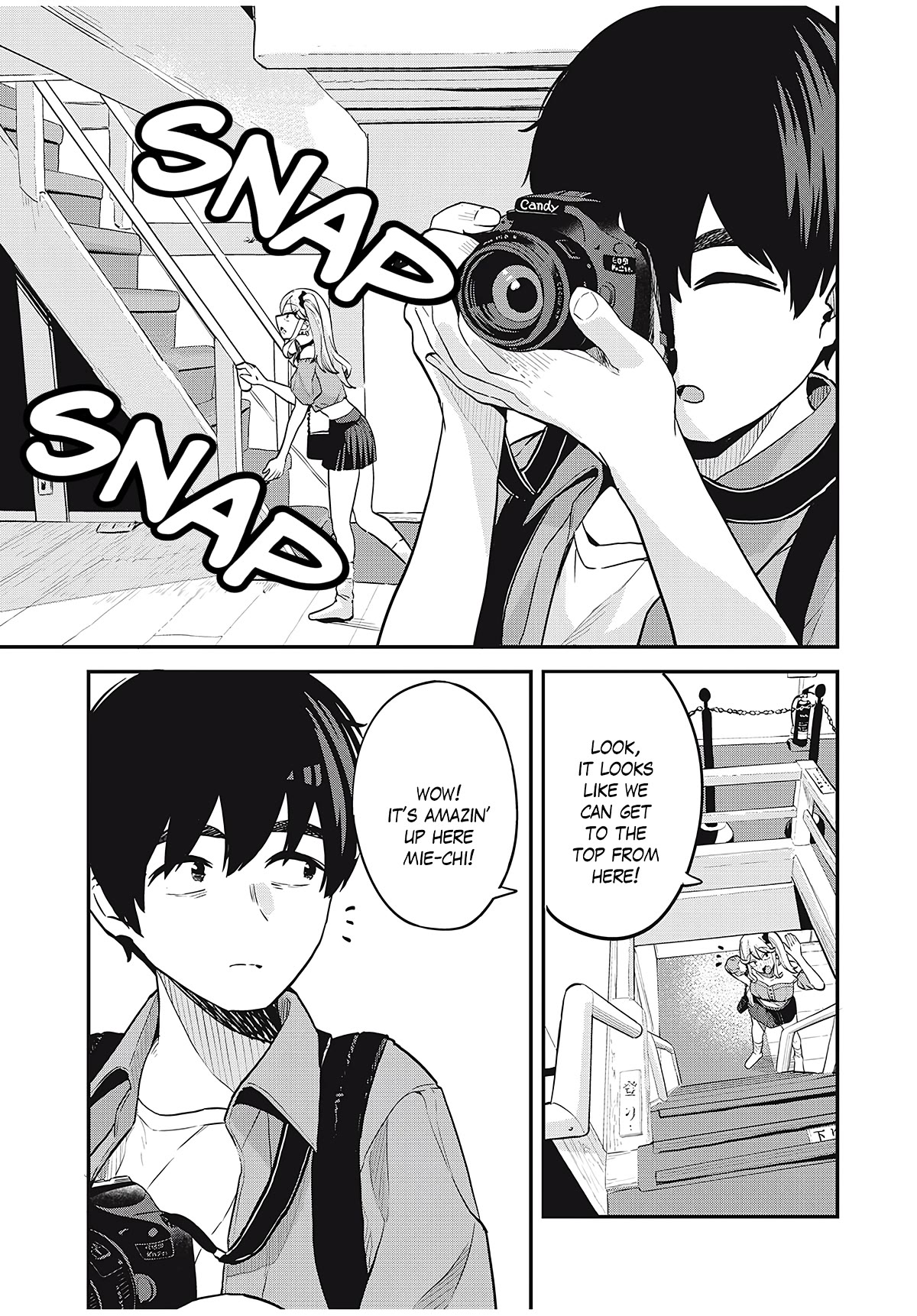 Gal Assistant Chapter 18 page 5 - Chapter 18: Am I weighin' ya down...?