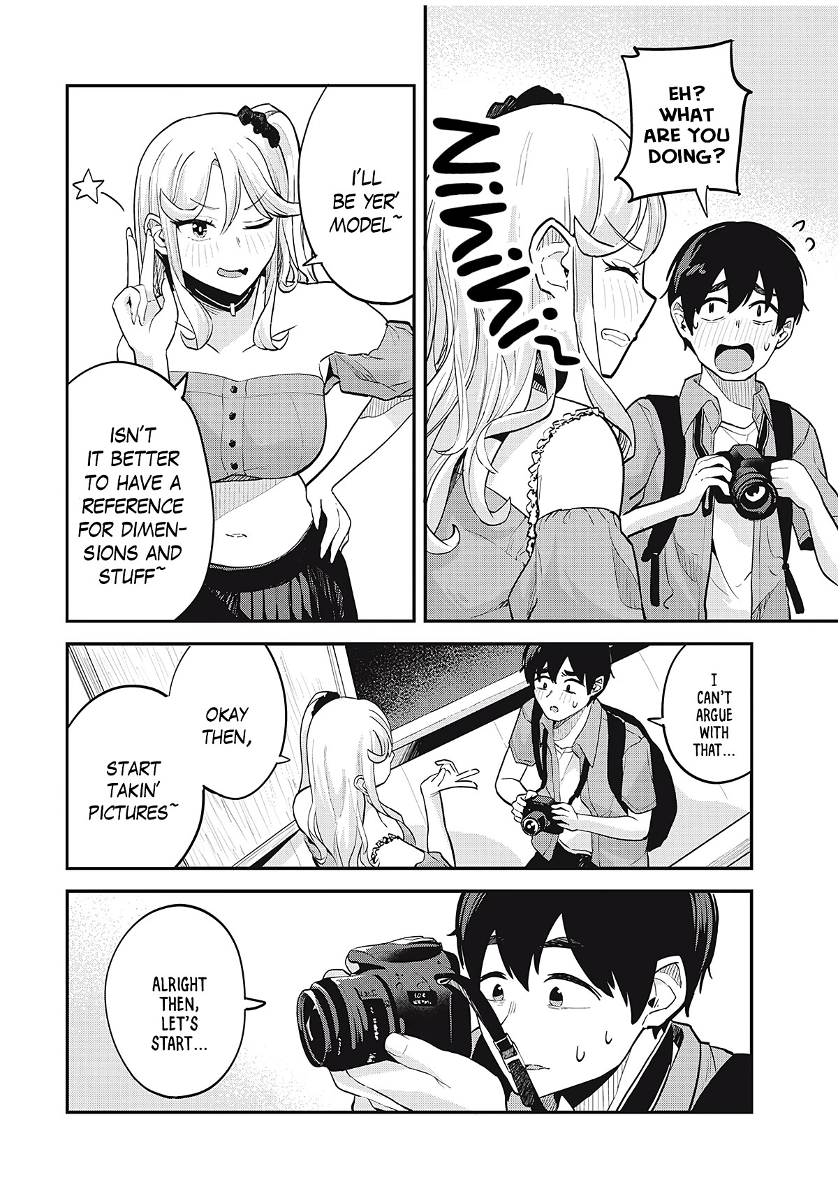Gal Assistant Chapter 18 page 8 - Chapter 18: Am I weighin' ya down...?