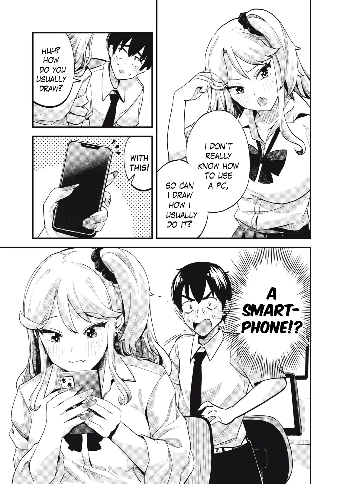 Gal Assistant Chapter 2 page 11 - Chapter 2: I can draw!
