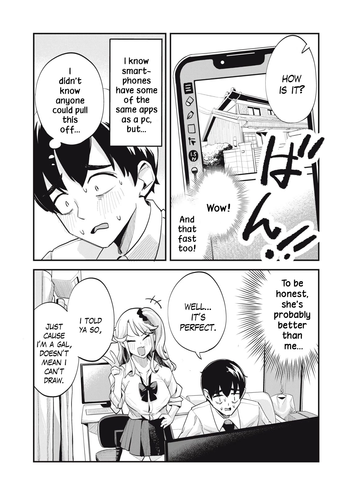 Gal Assistant Chapter 2 page 13 - Chapter 2: I can draw!