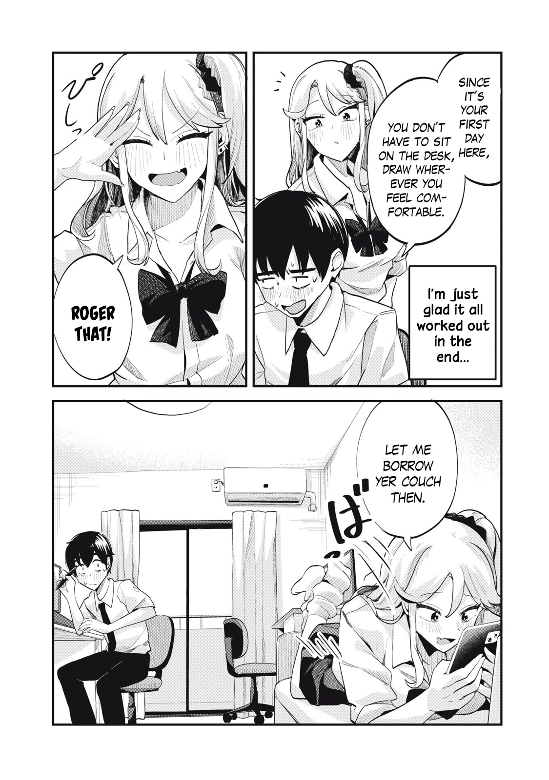 Gal Assistant Chapter 2 page 15 - Chapter 2: I can draw!