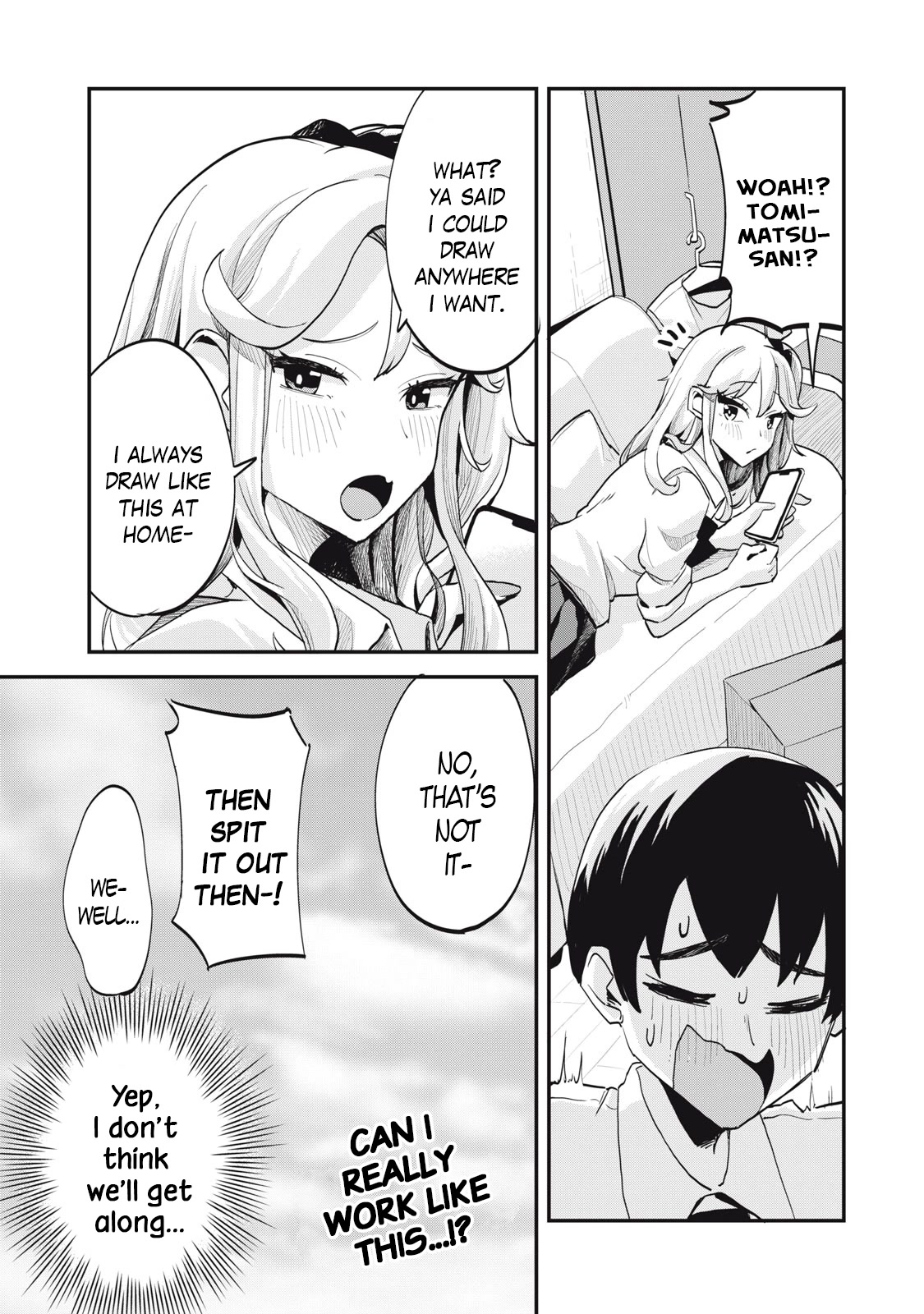 Gal Assistant Chapter 2 page 17 - Chapter 2: I can draw!