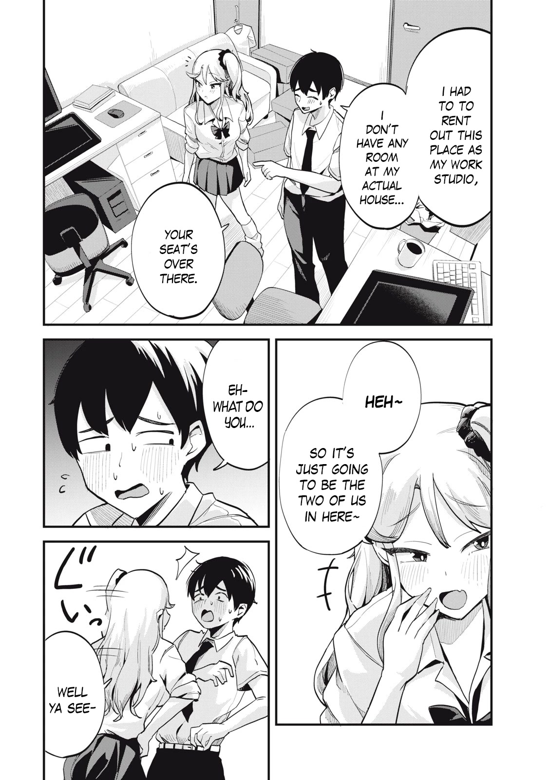 Gal Assistant Chapter 2 page 2 - Chapter 2: I can draw!