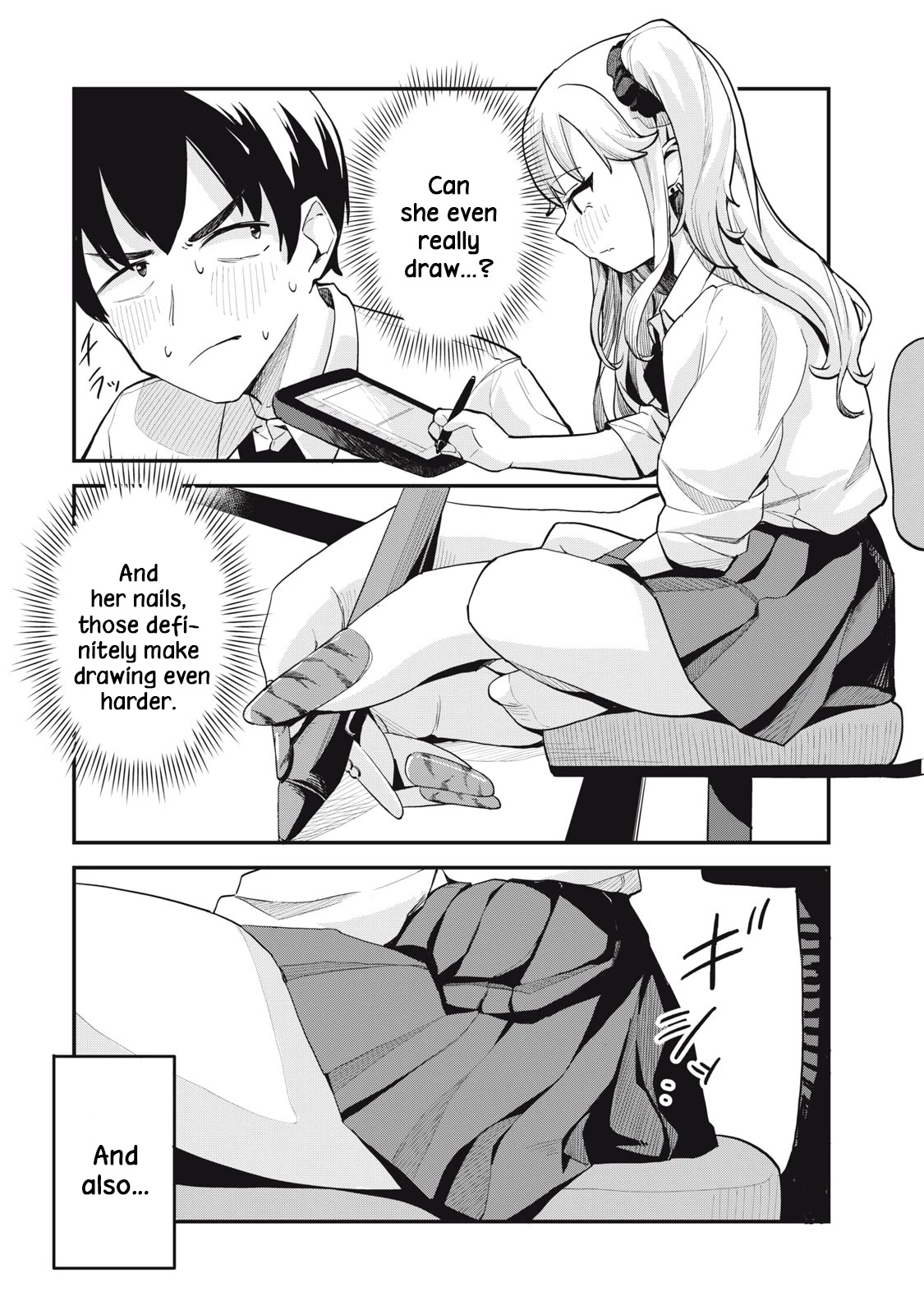 Gal Assistant Chapter 2 page 6 - Chapter 2: I can draw!