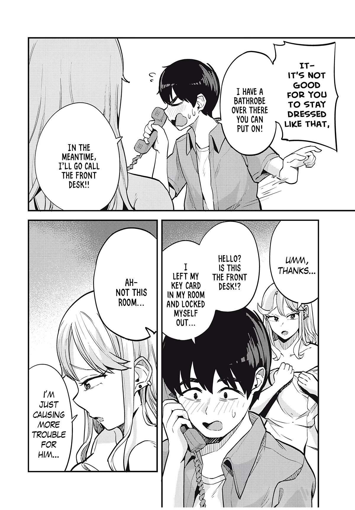 Gal Assistant Chapter 20 page 2 - Chapter 20: Something ya have to tell me?