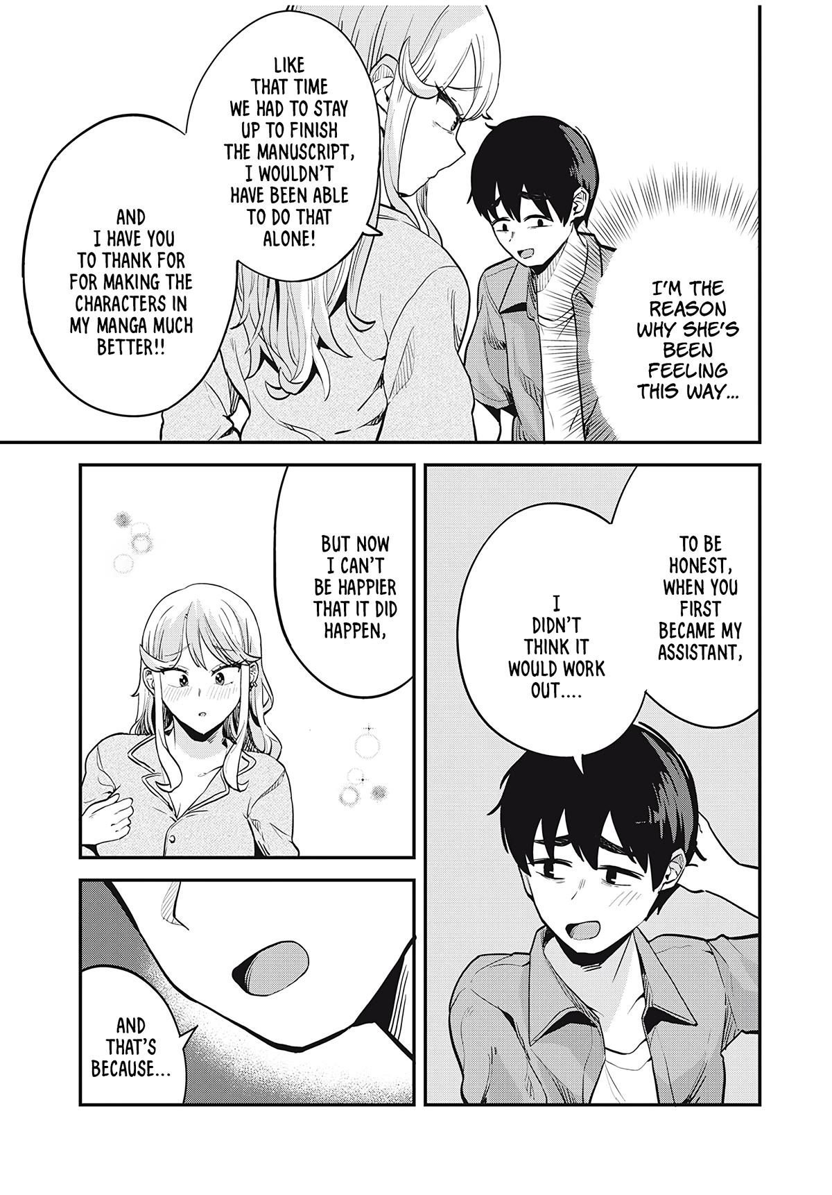 Gal Assistant Chapter 20 page 9 - Chapter 20: Something ya have to tell me?