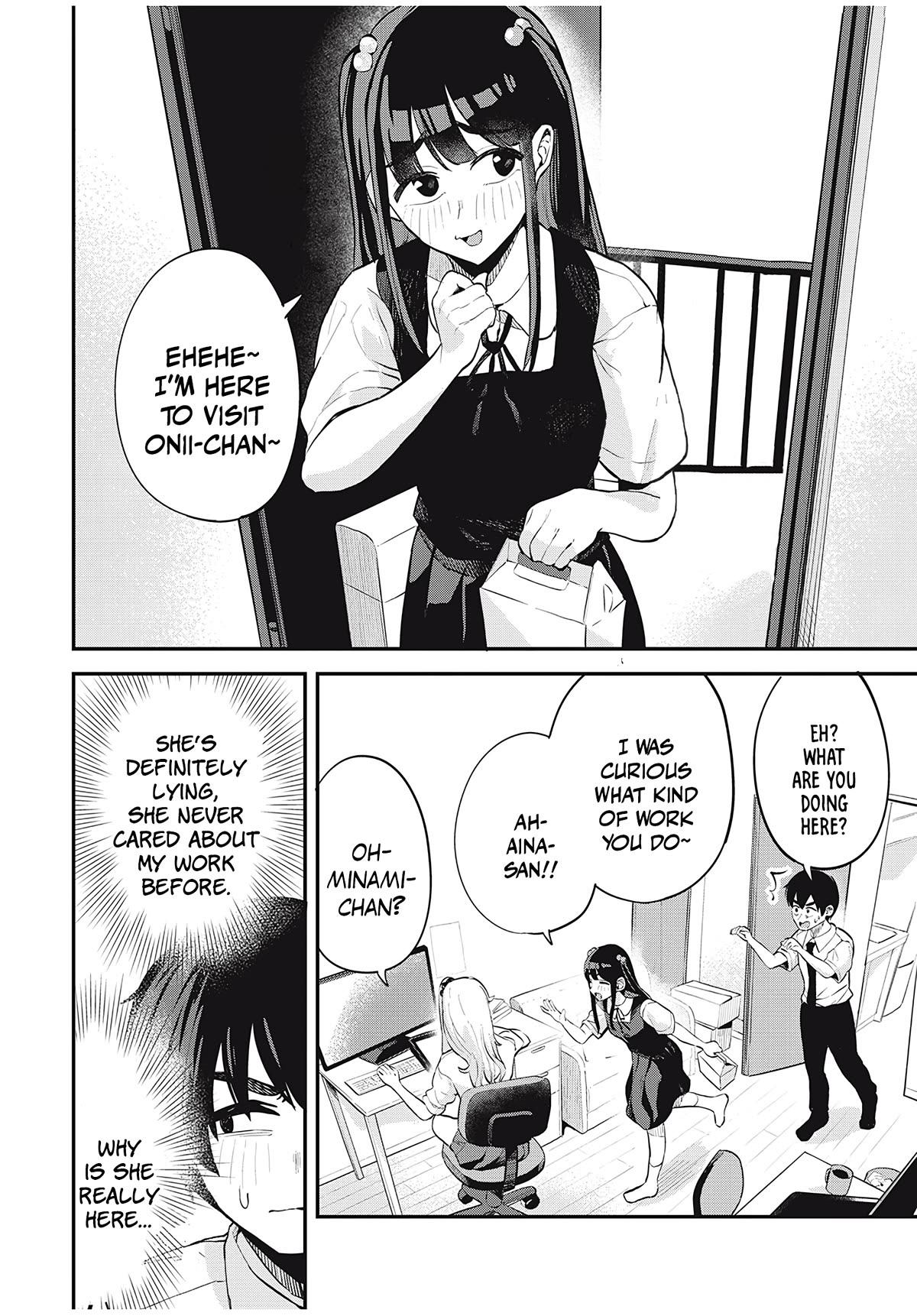 Gal Assistant Chapter 23 page 4 - Chapter 23: It's embarassin...