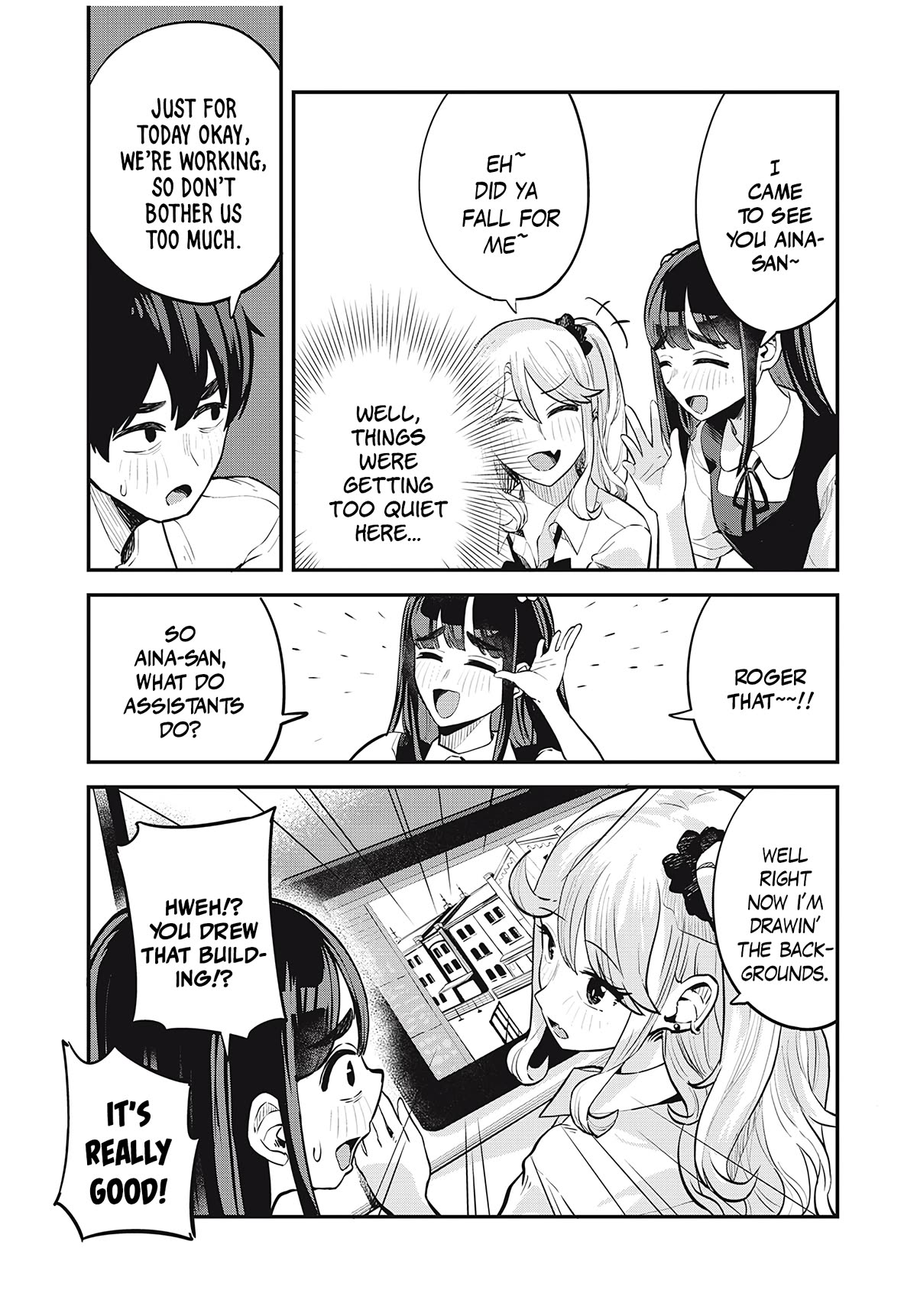 Gal Assistant Chapter 23 page 5 - Chapter 23: It's embarassin...