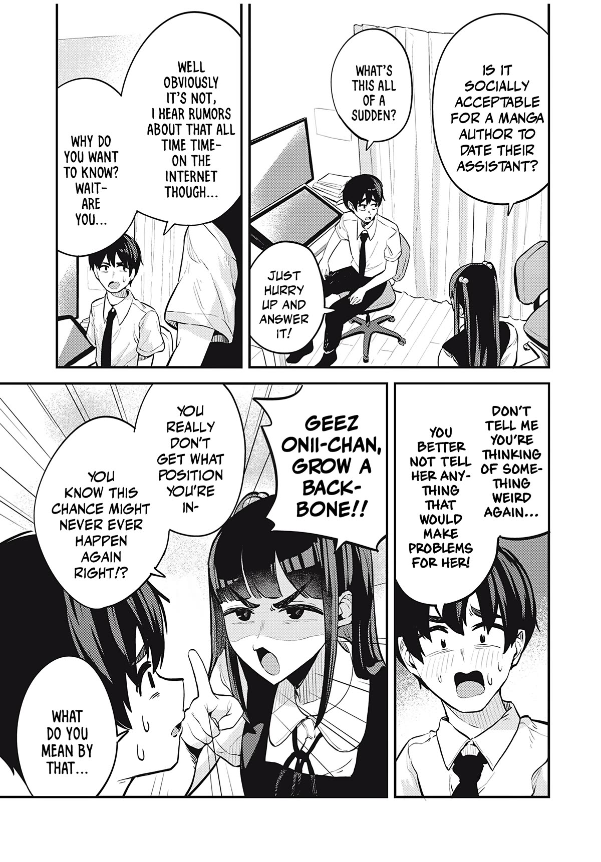 Gal Assistant Chapter 23 page 7 - Chapter 23: It's embarassin...