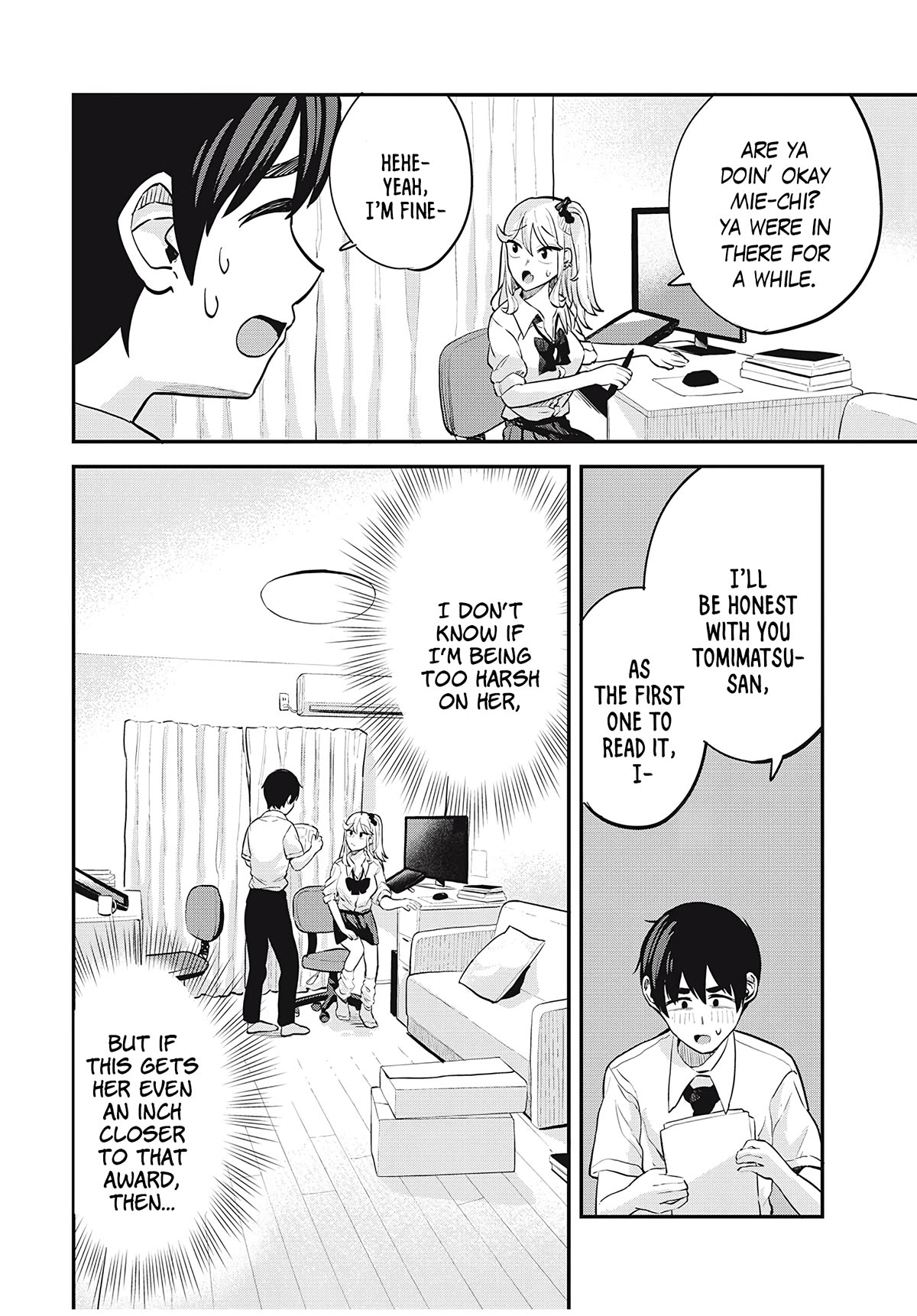 Gal Assistant Chapter 24 page 10 - Chapter 24: Let me hear what ya think!