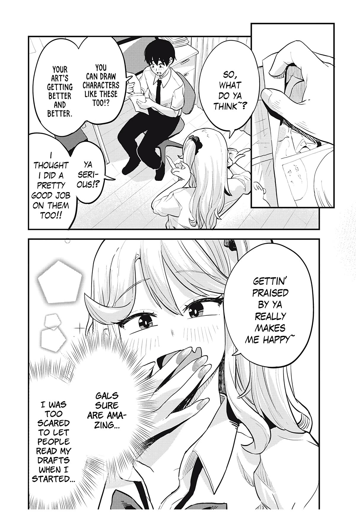 Gal Assistant Chapter 24 page 4 - Chapter 24: Let me hear what ya think!