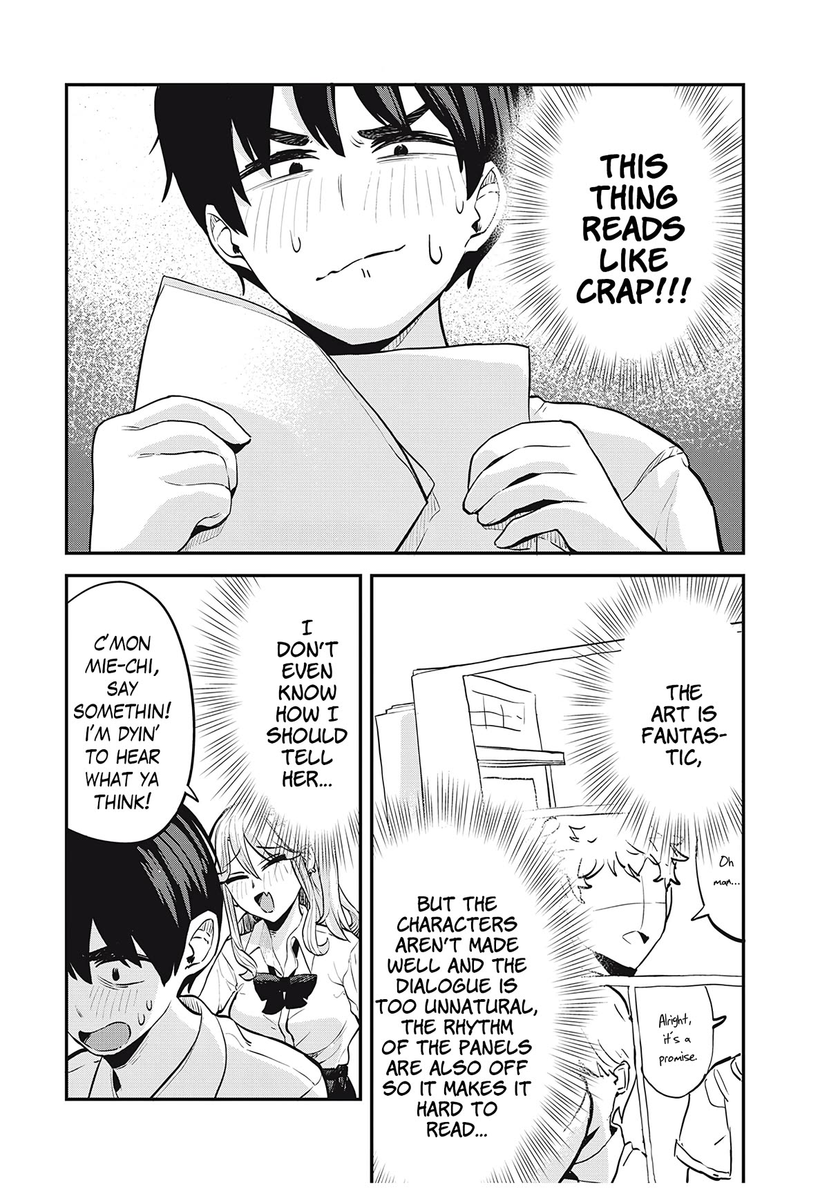 Gal Assistant Chapter 24 page 6 - Chapter 24: Let me hear what ya think!