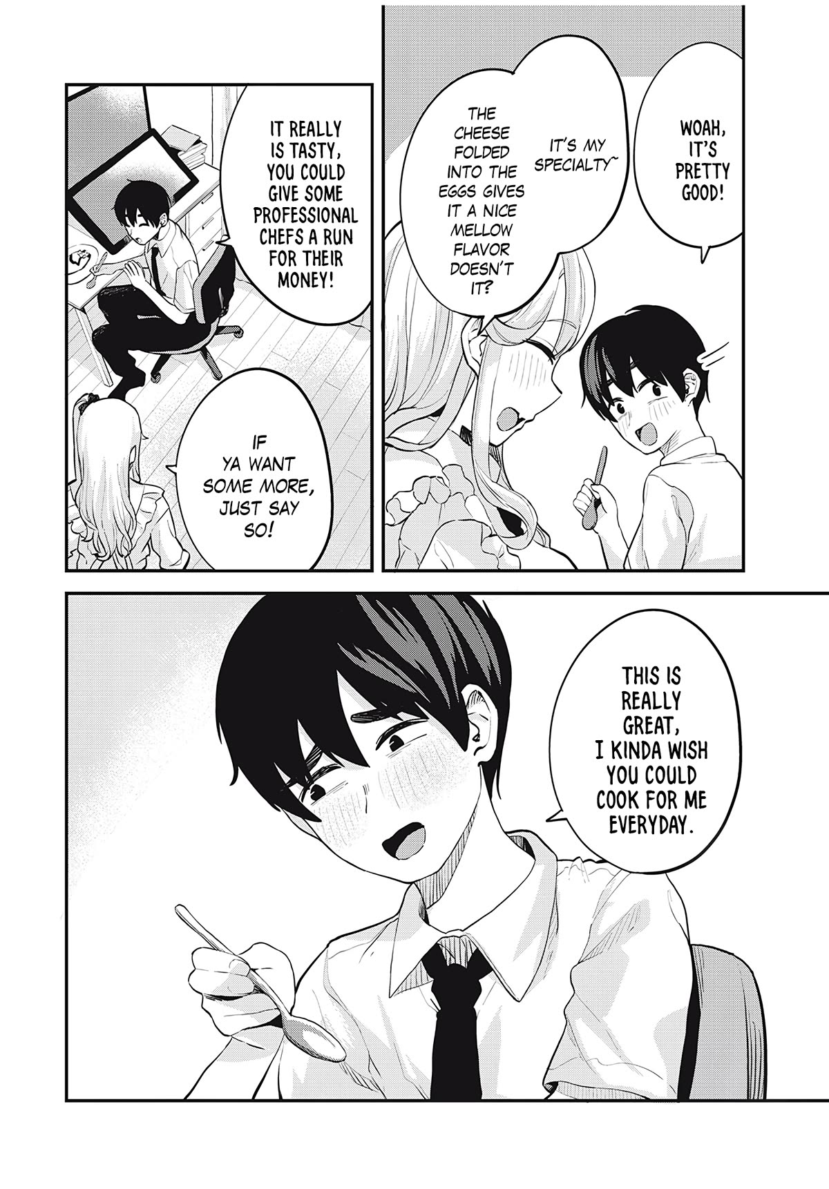 Gal Assistant Chapter 27 page 12 - Chapter 27: Where to draw the line