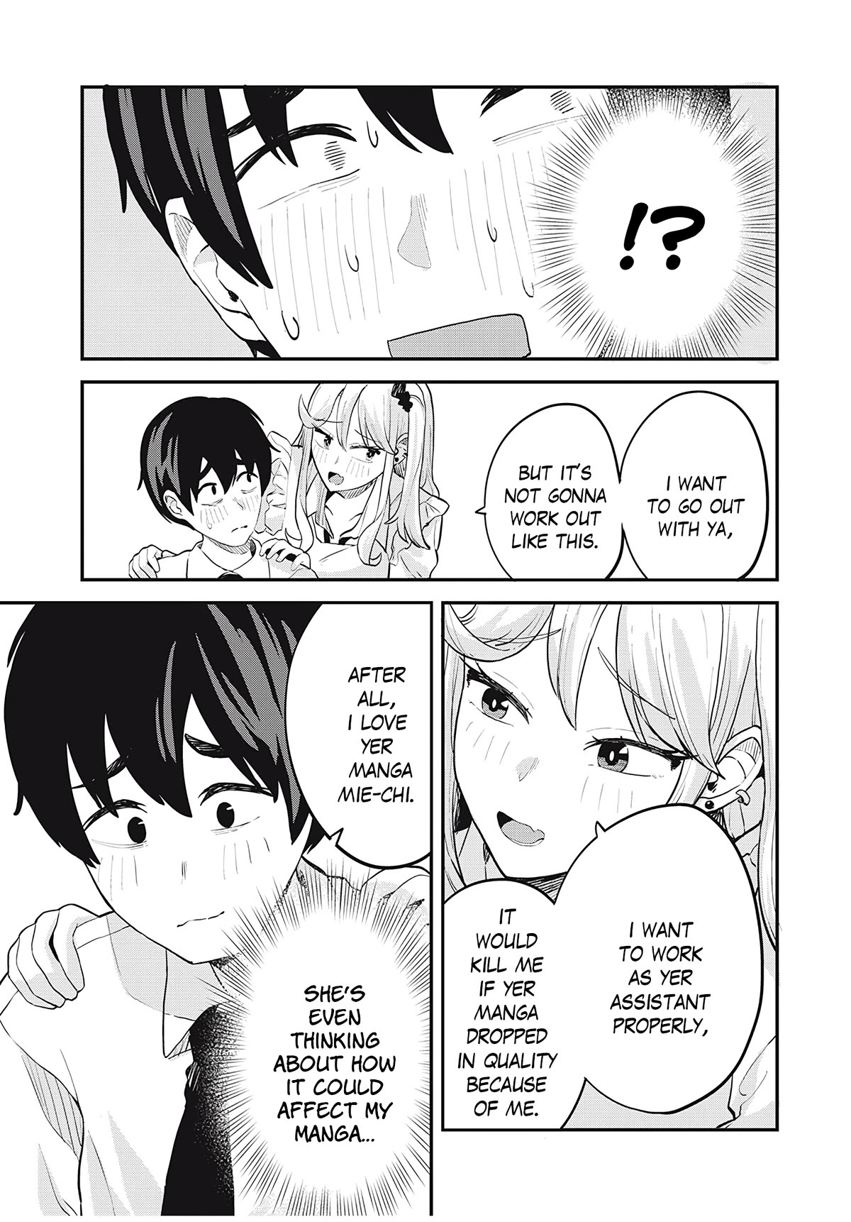 Gal Assistant Chapter 27 page 15 - Chapter 27: Where to draw the line