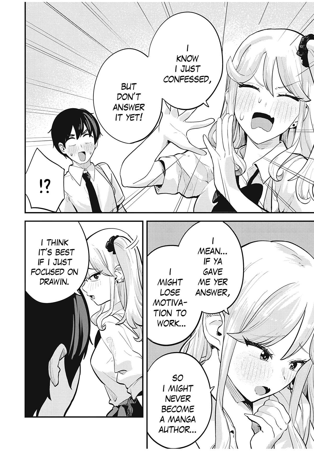 Gal Assistant Chapter 27 page 2 - Chapter 27: Where to draw the line