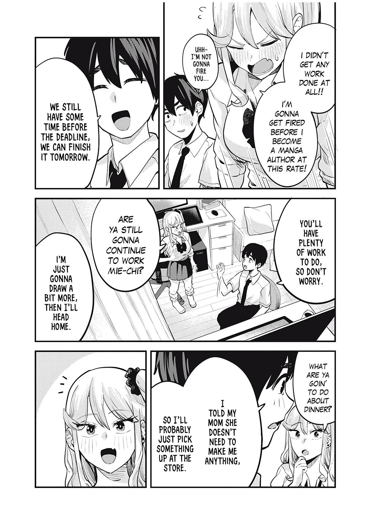 Gal Assistant Chapter 27 page 7 - Chapter 27: Where to draw the line