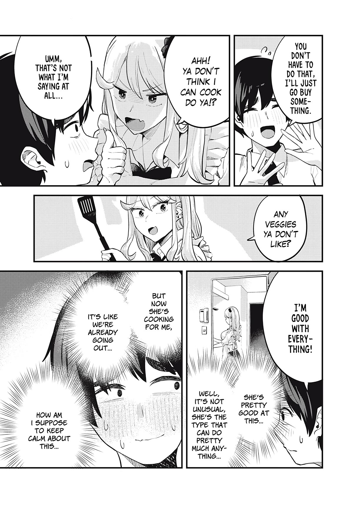 Gal Assistant Chapter 27 page 9 - Chapter 27: Where to draw the line