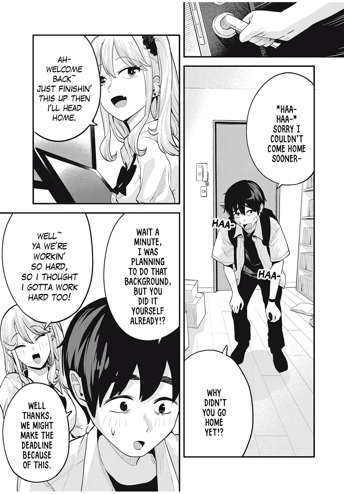 Gal Assistant Chapter 28 page 11 - Chapter 28: Gettin busy