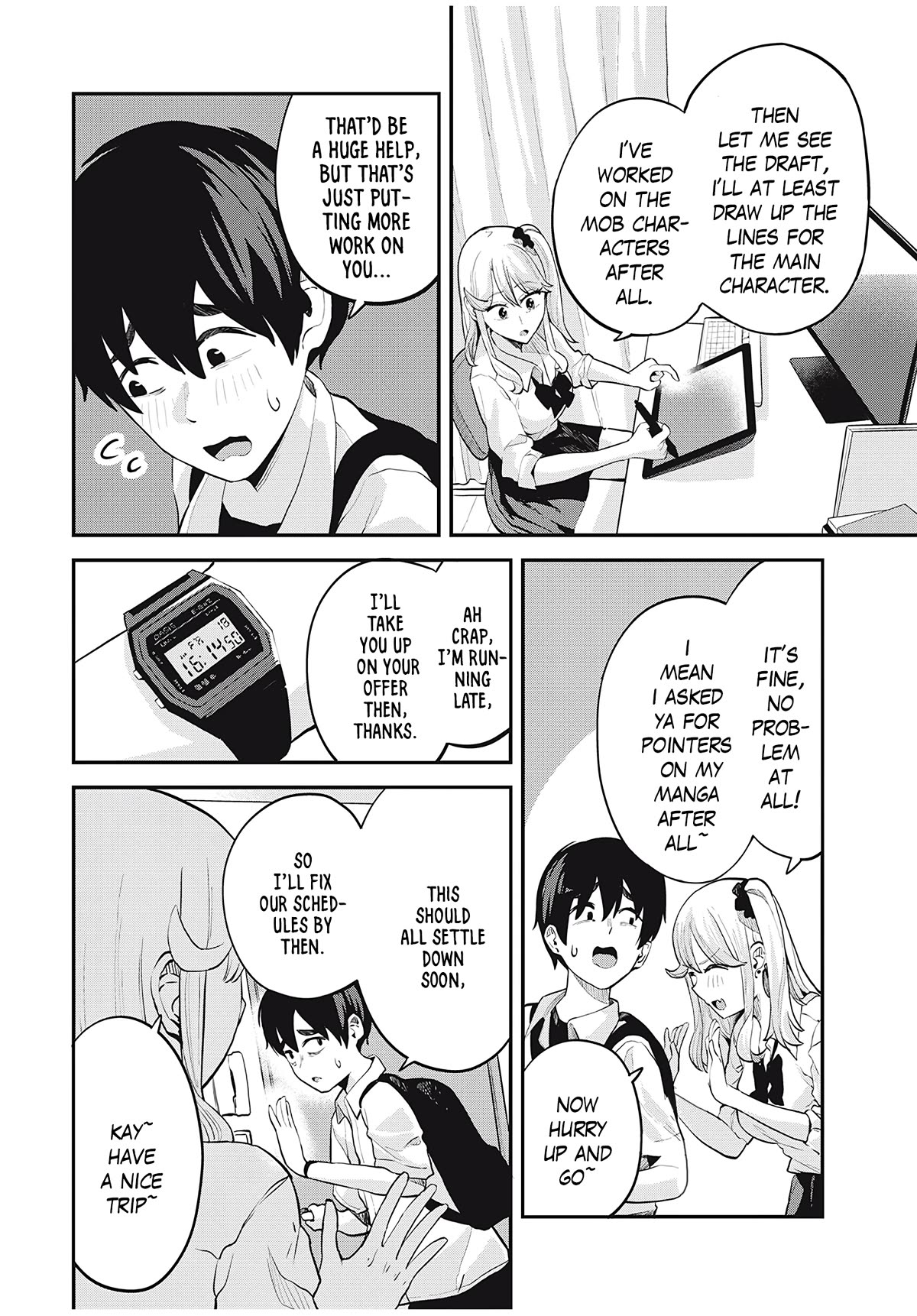Gal Assistant Chapter 28 page 8 - Chapter 28: Gettin busy