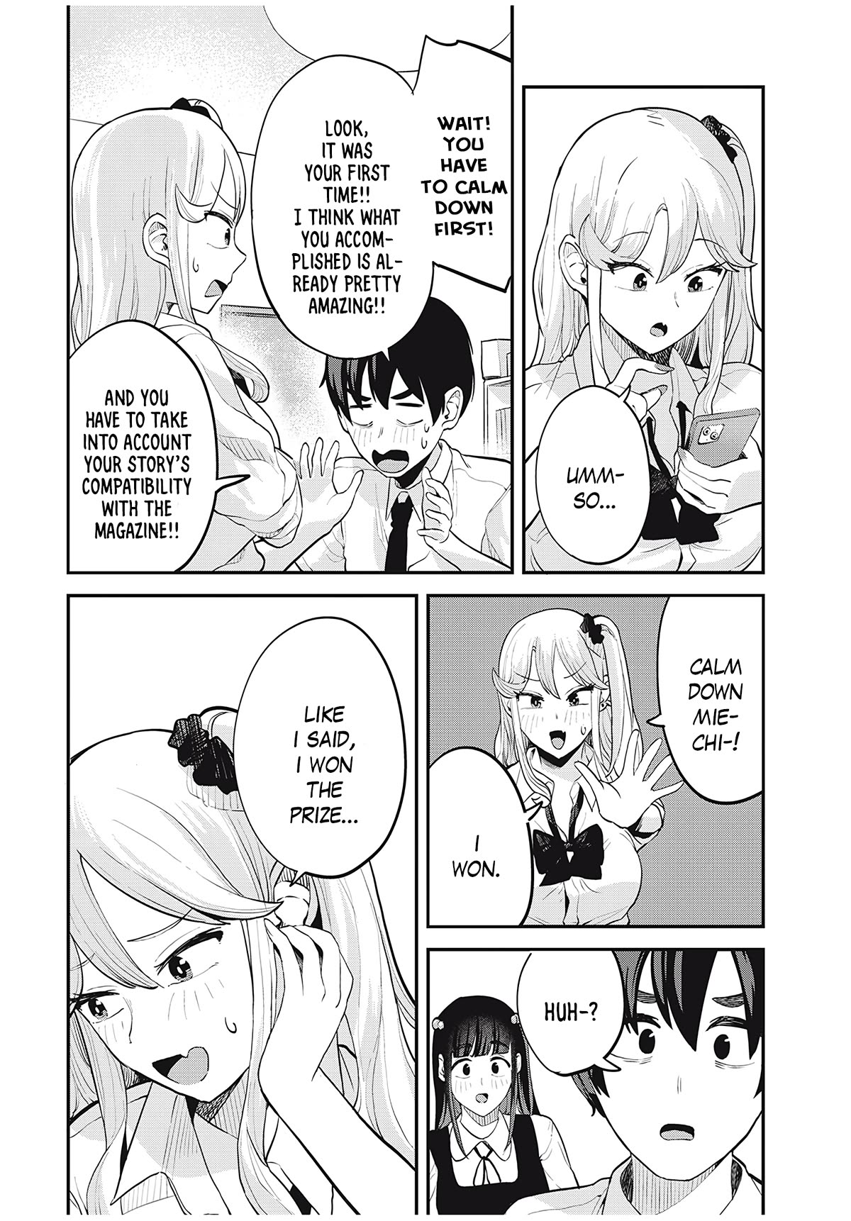 Gal Assistant Chapter 29 page 14 - Chapter 29: And the results are...?