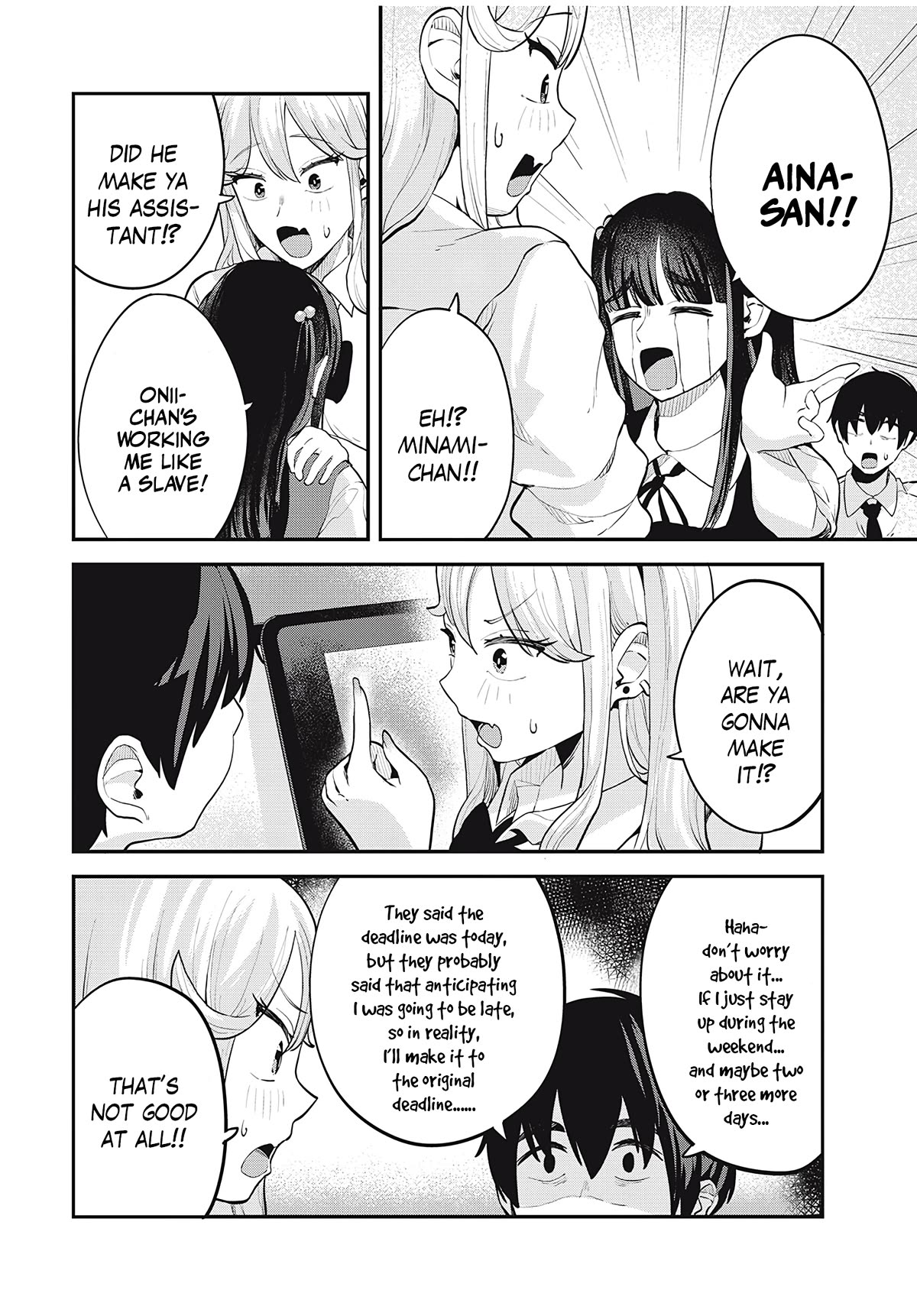 Gal Assistant Chapter 29 page 8 - Chapter 29: And the results are...?