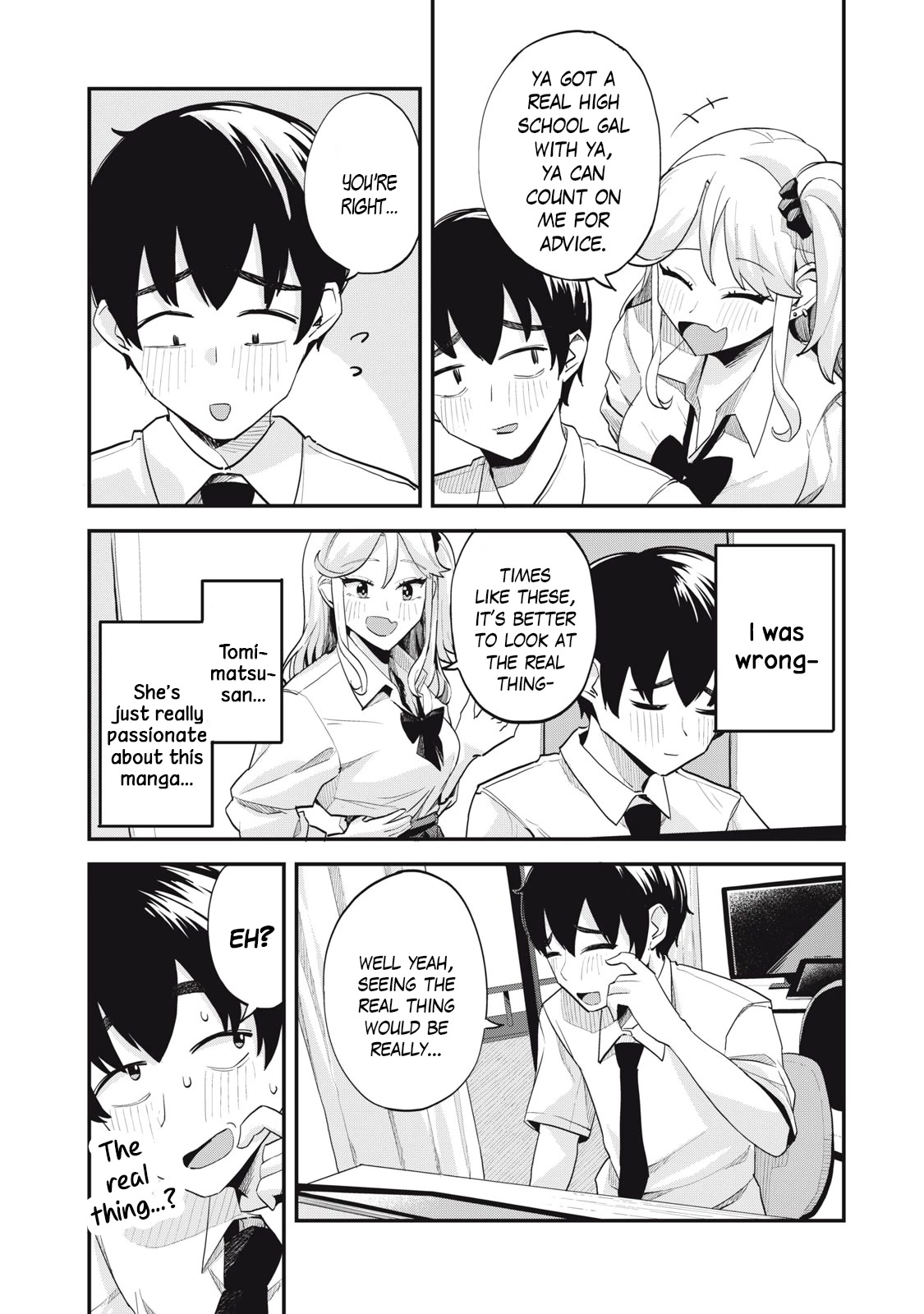 Gal Assistant Chapter 3 page 9 - Chapter 3: You can ask me for advice.