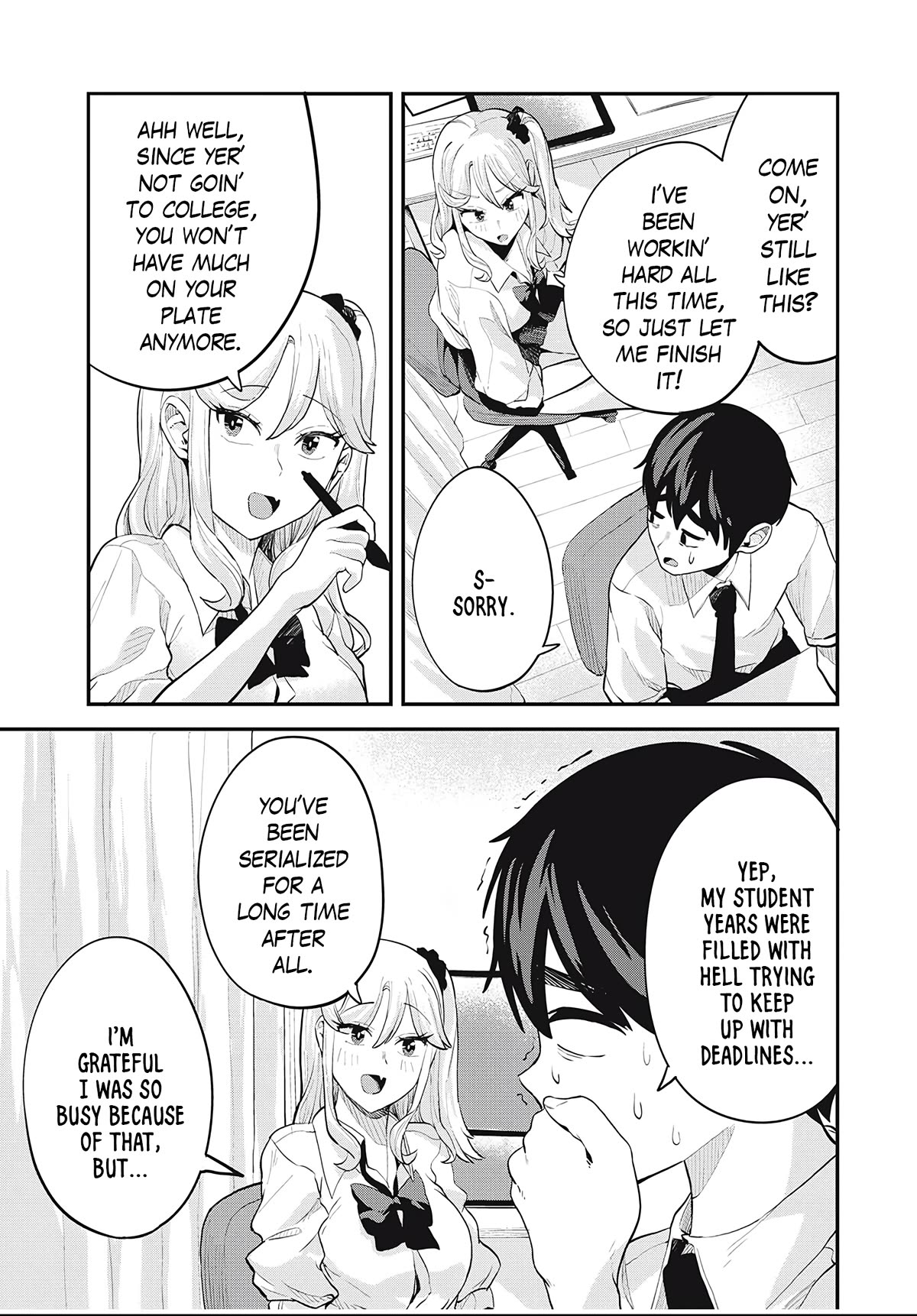 Gal Assistant Chapter 30 page 7 - Chapter 30: Thanks for waitin! [END]