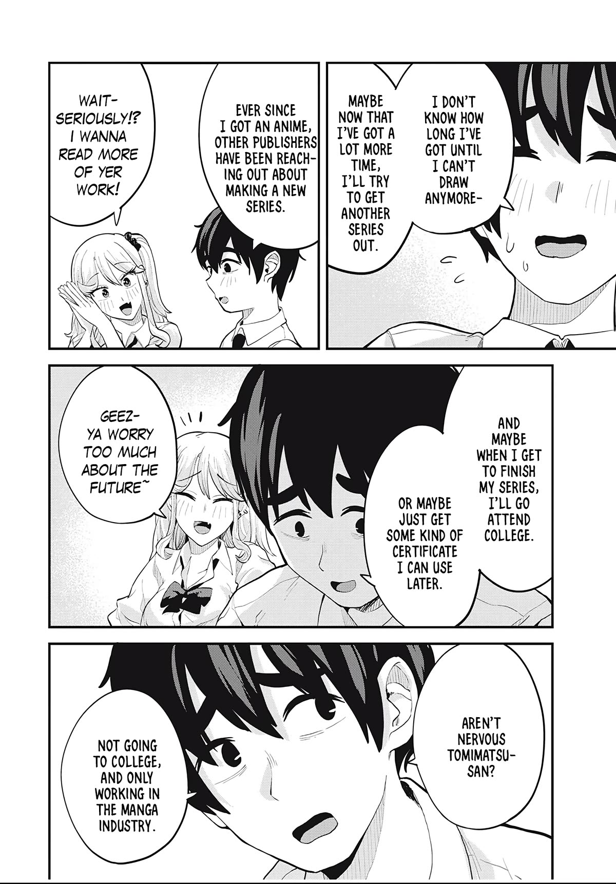 Gal Assistant Chapter 30 page 8 - Chapter 30: Thanks for waitin! [END]