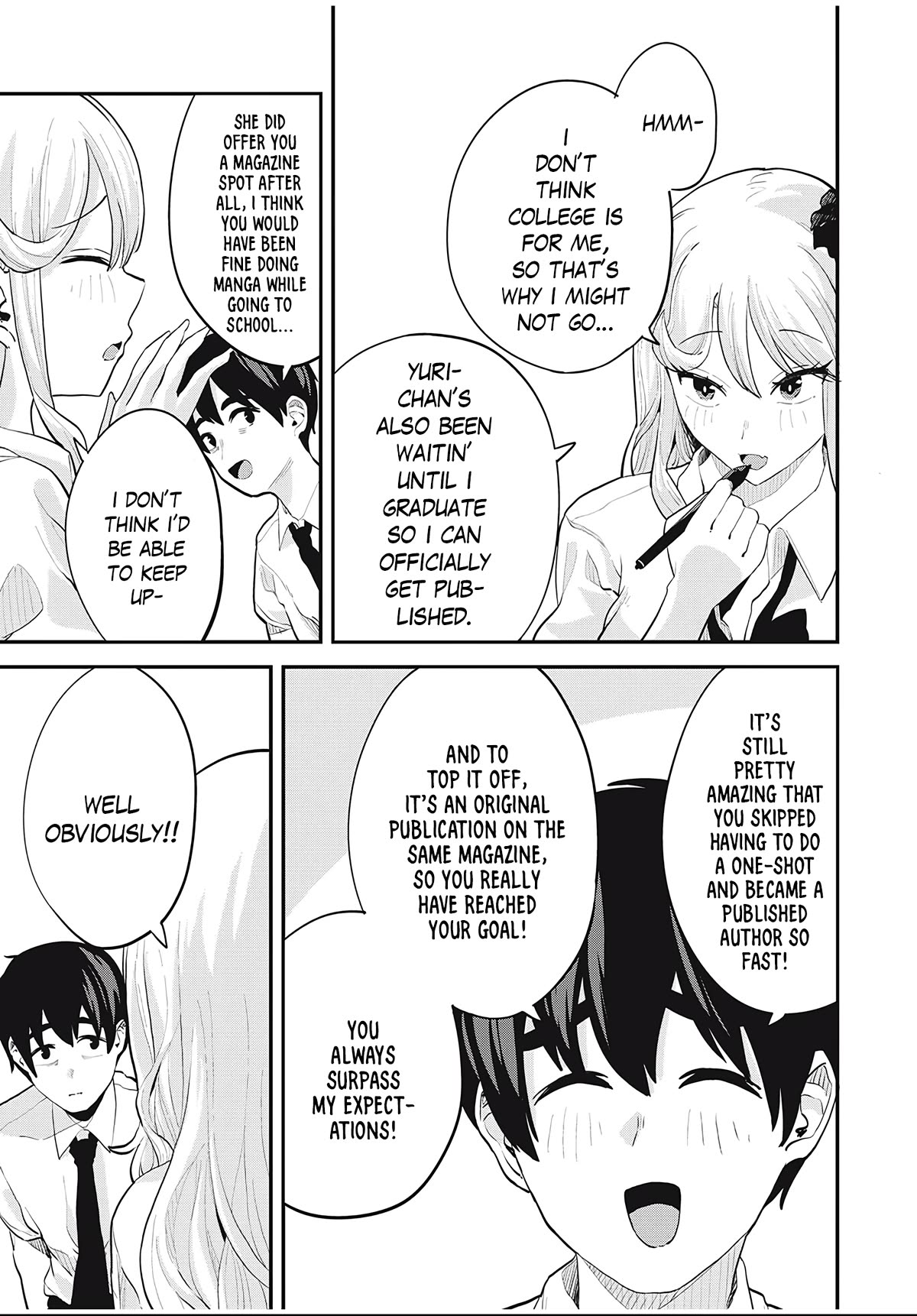 Gal Assistant Chapter 30 page 9 - Chapter 30: Thanks for waitin! [END]