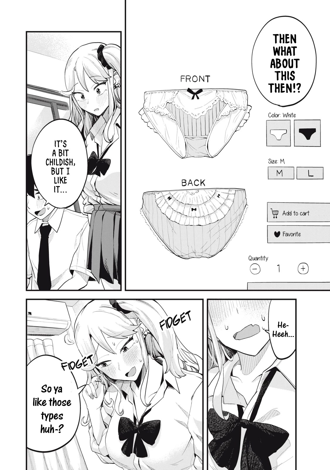 Gal Assistant Chapter 4 page 10 - Chapter 4: What kind do ya like?