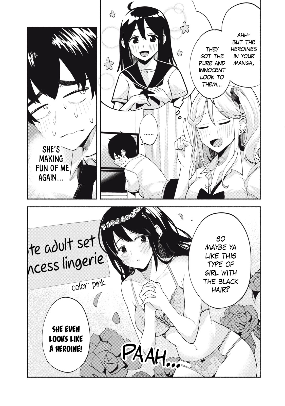 Gal Assistant Chapter 4 page 3 - Chapter 4: What kind do ya like?