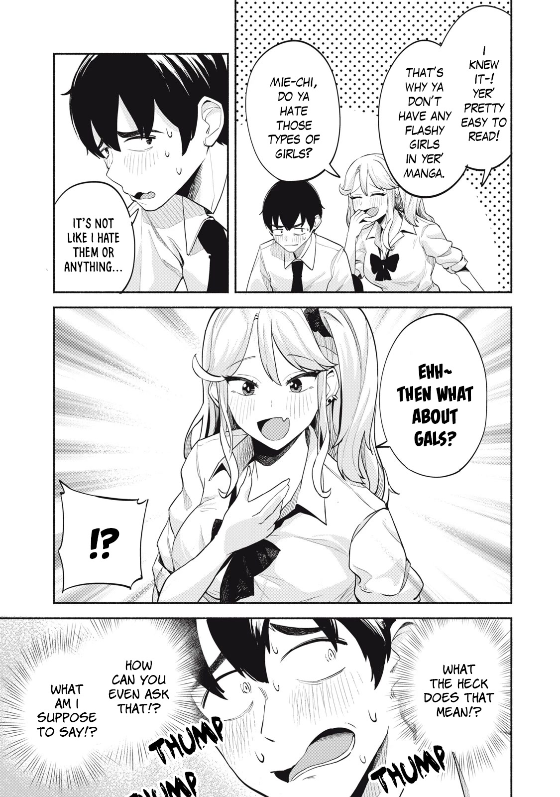 Gal Assistant Chapter 4 page 5 - Chapter 4: What kind do ya like?