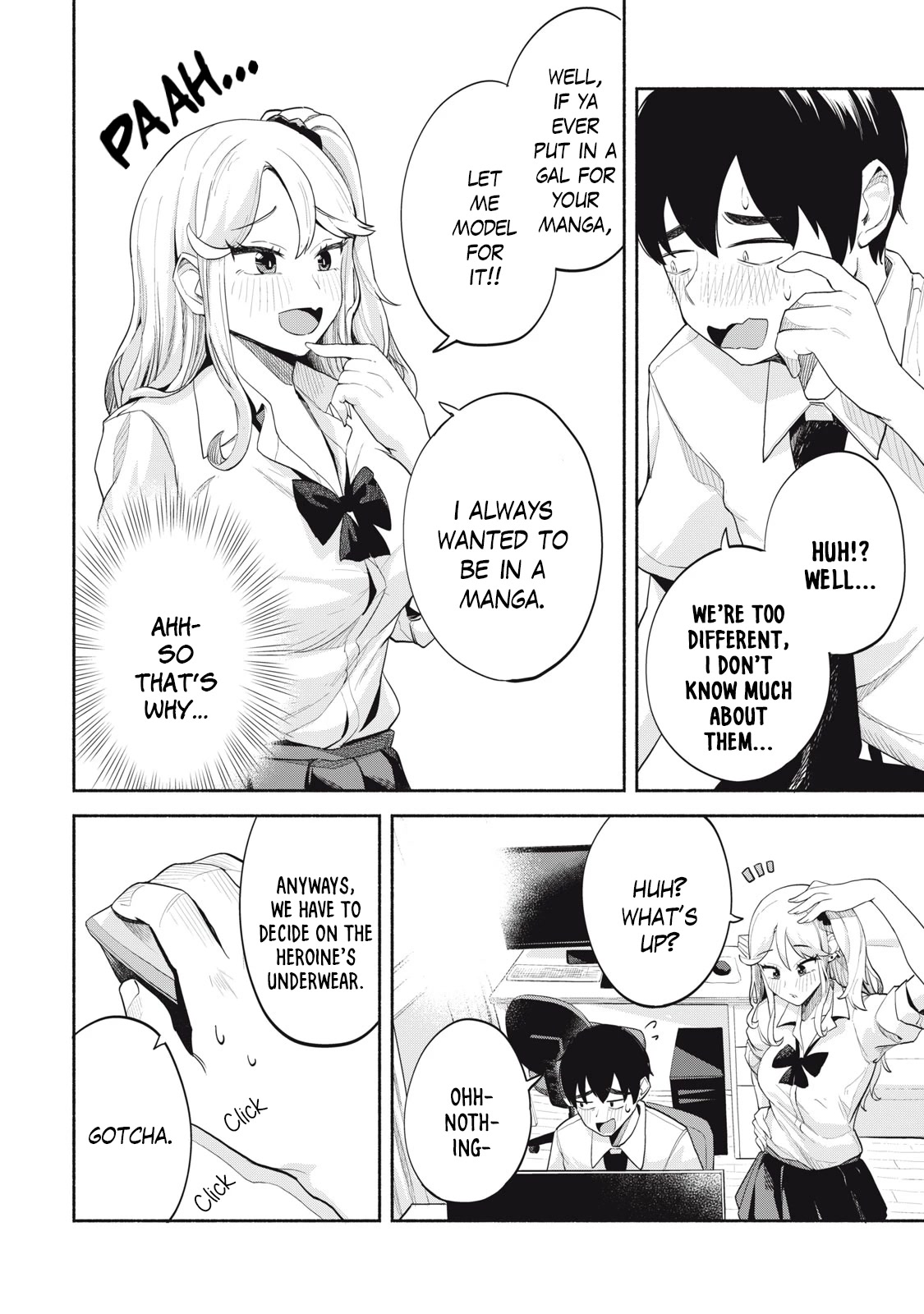 Gal Assistant Chapter 4 page 6 - Chapter 4: What kind do ya like?