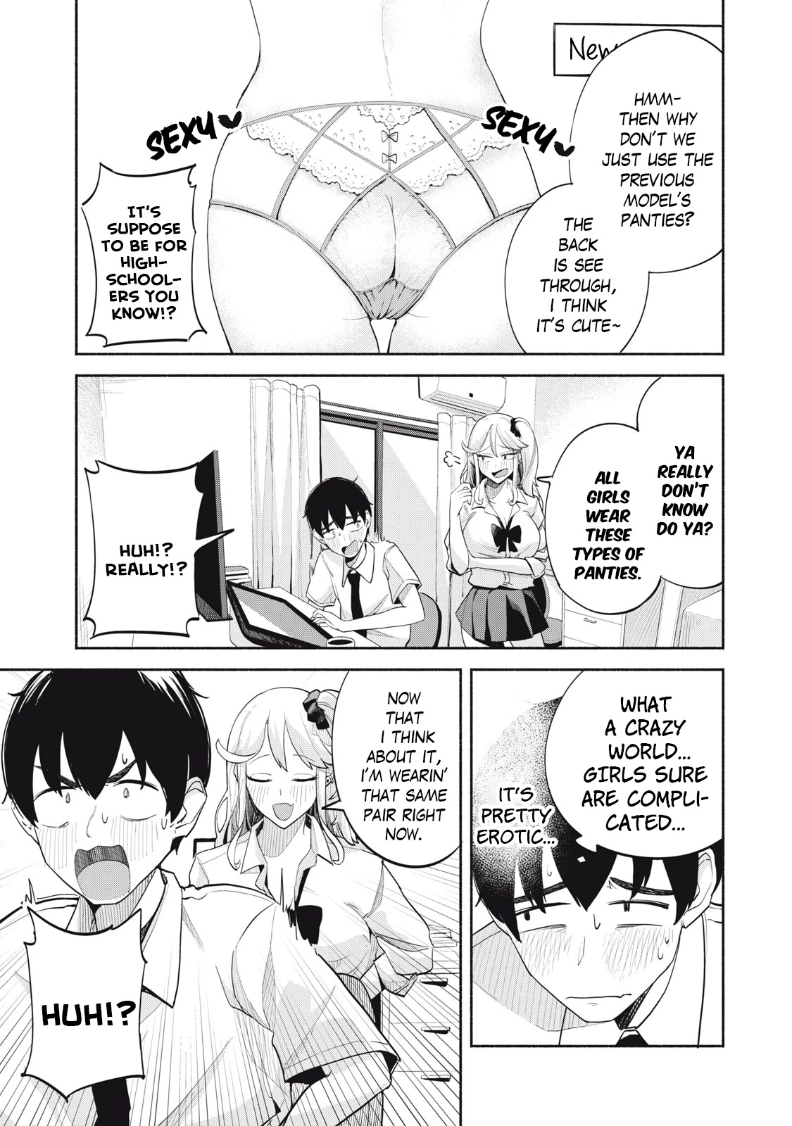 Gal Assistant Chapter 4 page 7 - Chapter 4: What kind do ya like?