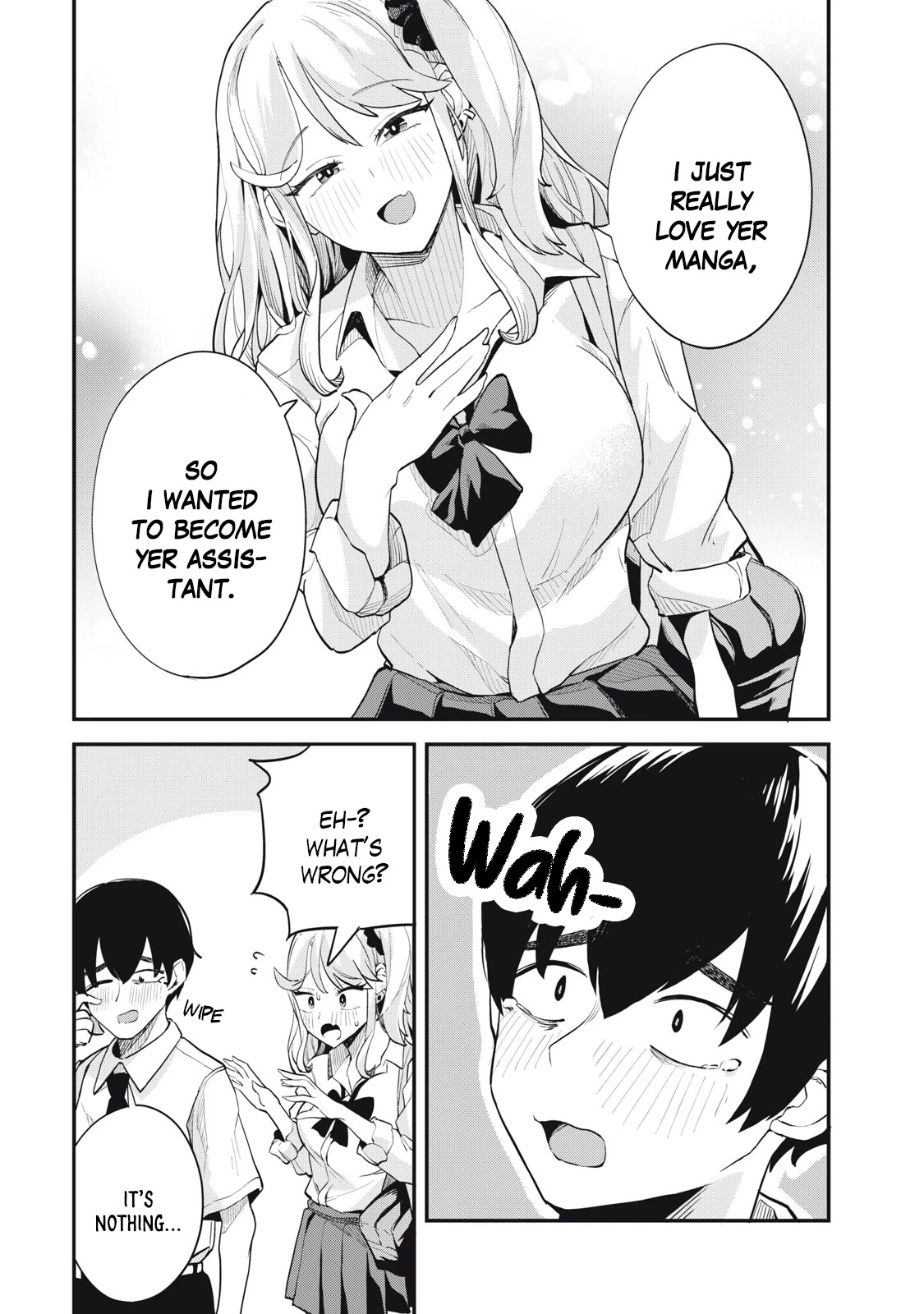 Gal Assistant Chapter 6 page 4 - Chapter 6: These are for references, right?