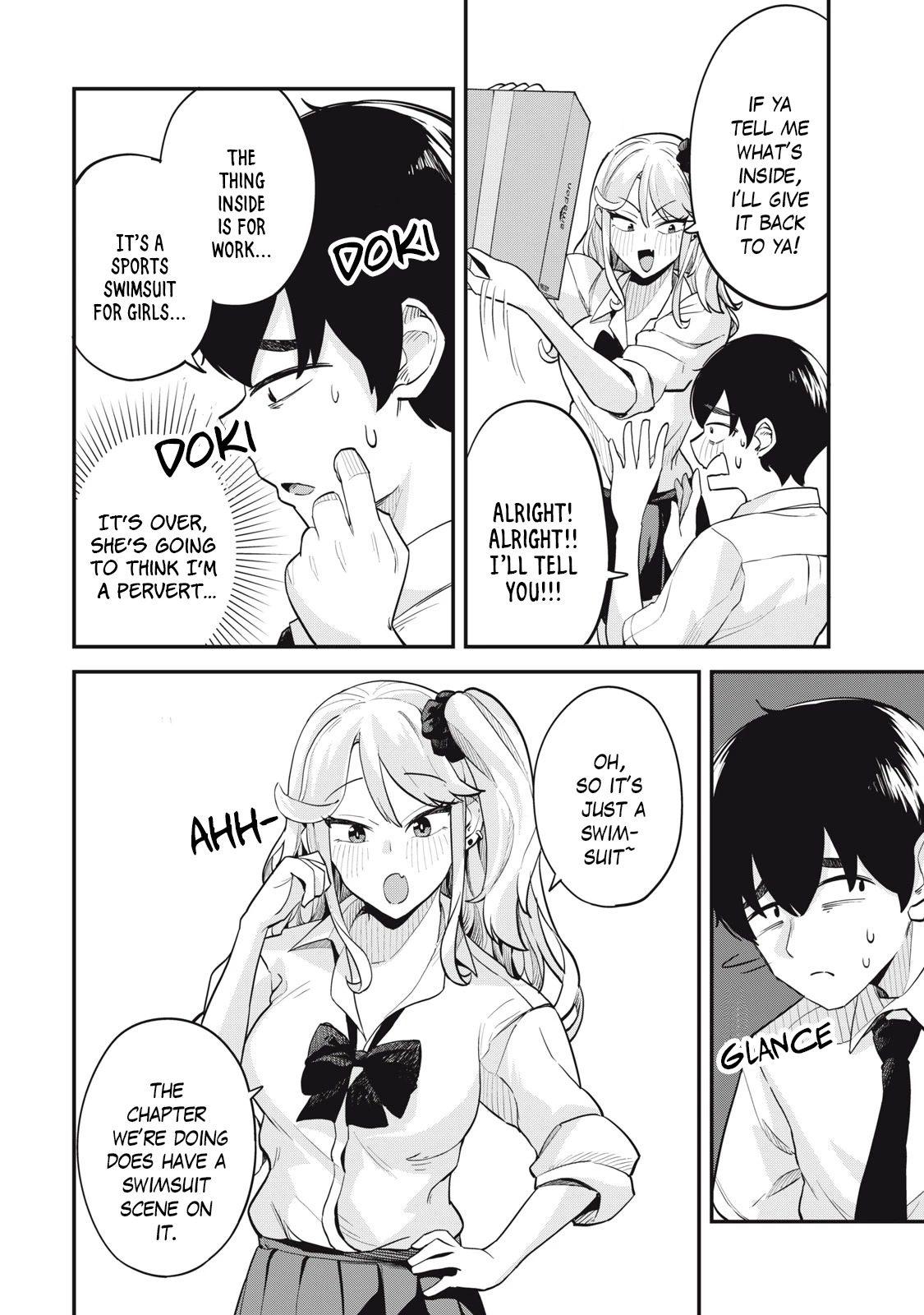 Gal Assistant Chapter 7 page 4 - Chapter 7: I'll be yer model!