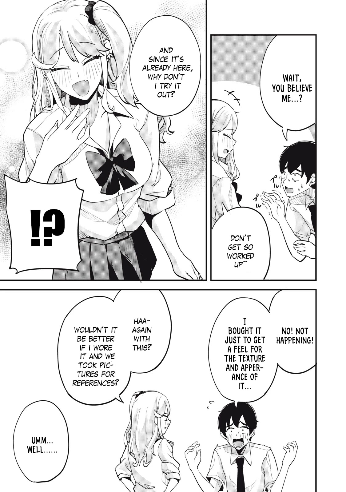 Gal Assistant Chapter 7 page 5 - Chapter 7: I'll be yer model!